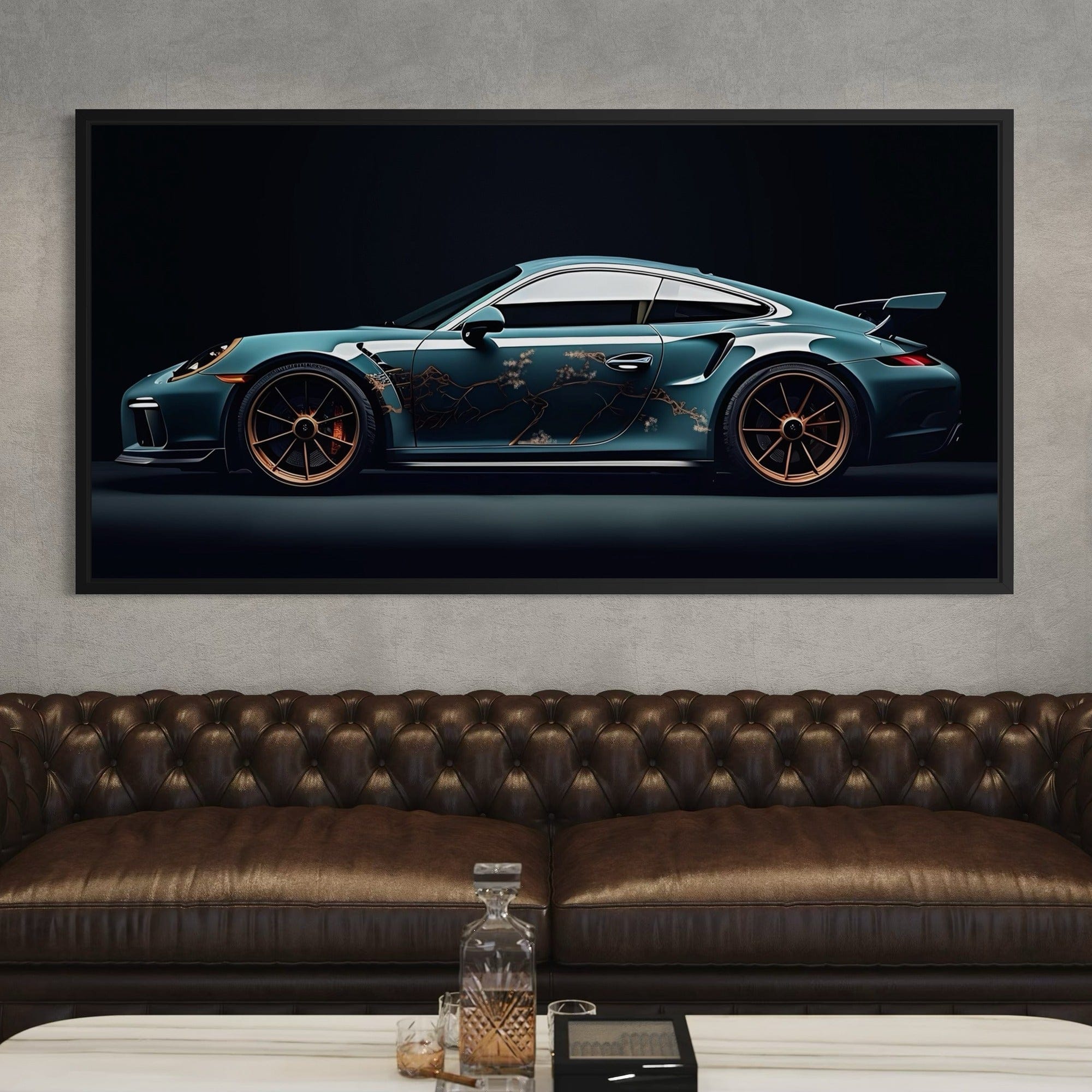 automotive canvas artwork