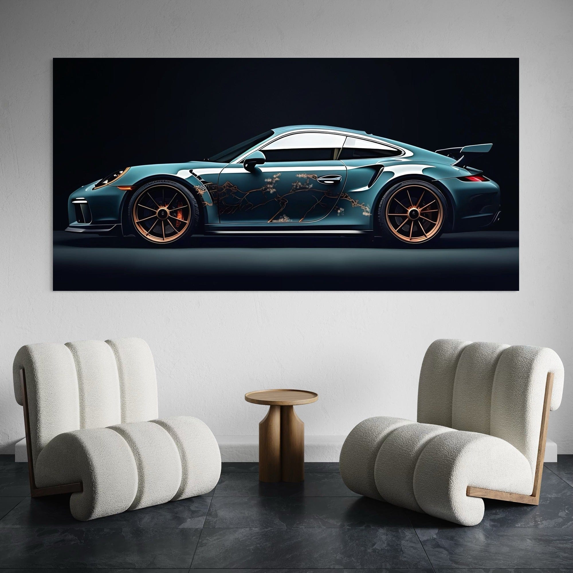 german sports car artwork