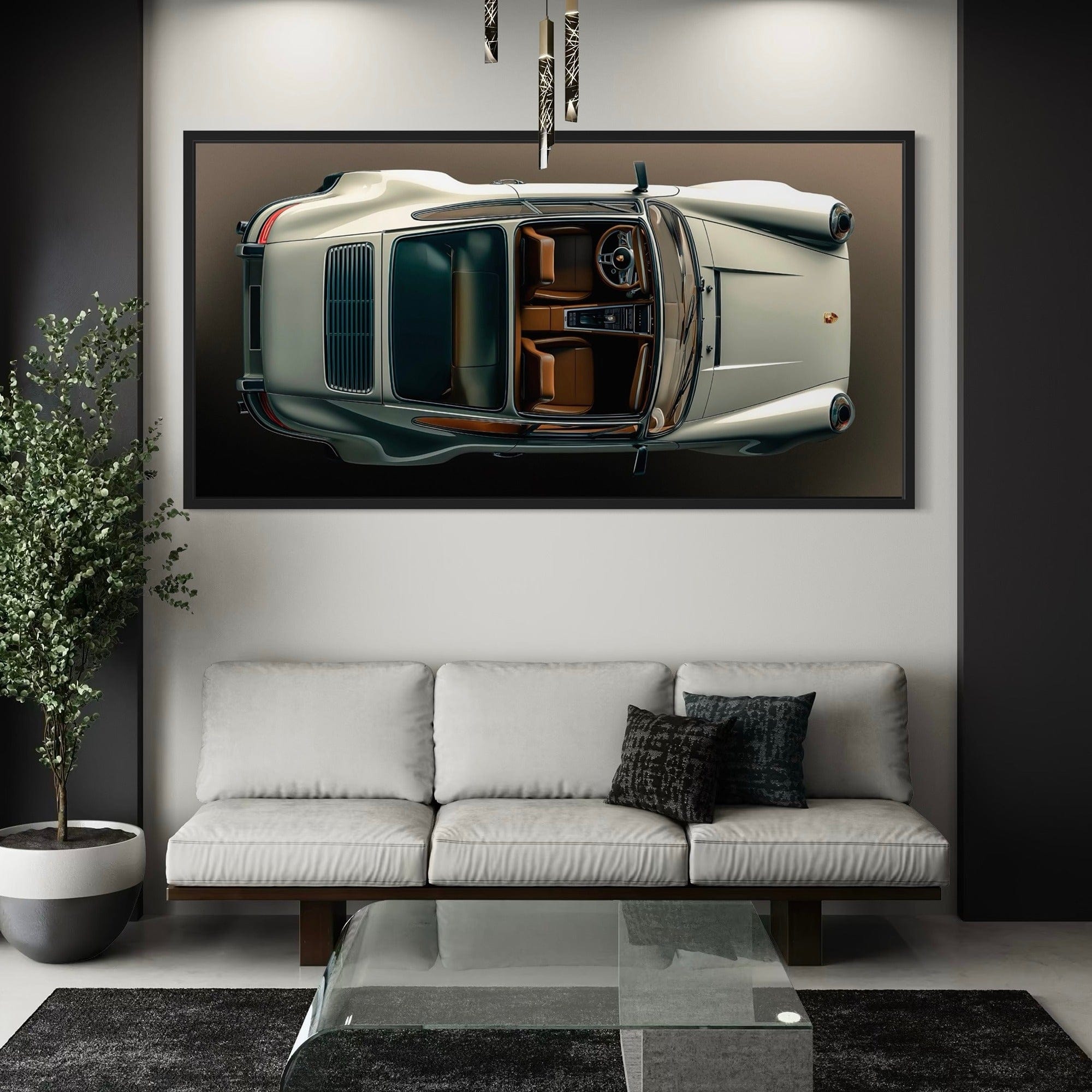 Porsche Freedom in Motion Canvas Print