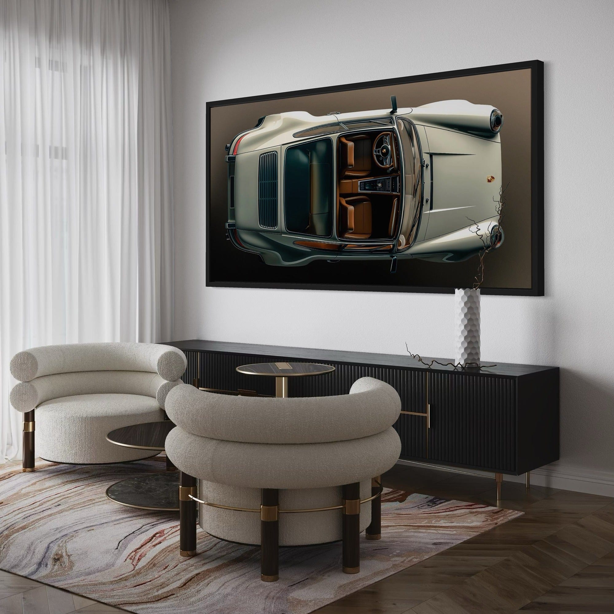 Porsche Freedom in Motion Canvas Print