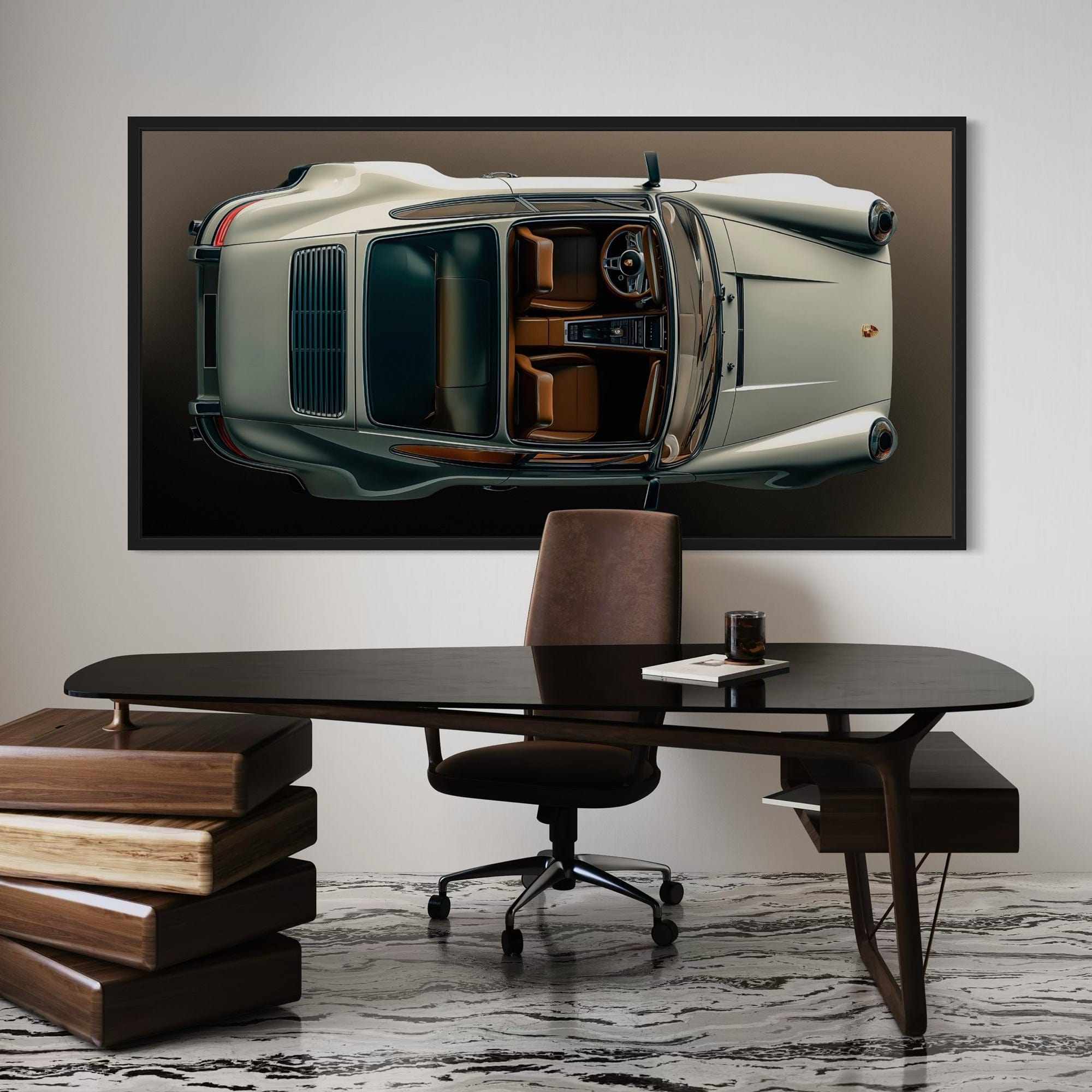Porsche Freedom in Motion Canvas Print