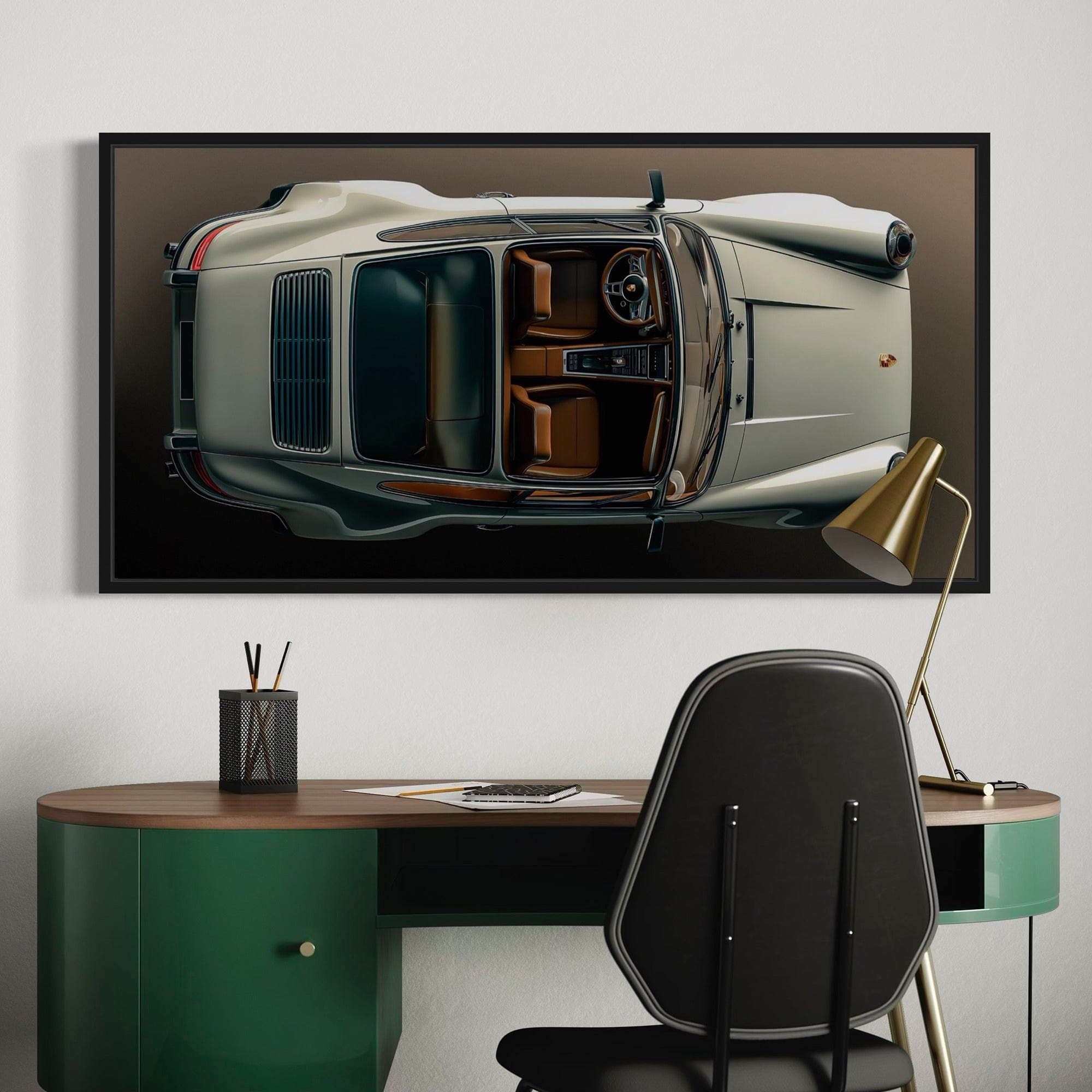 Porsche Freedom in Motion Canvas Print