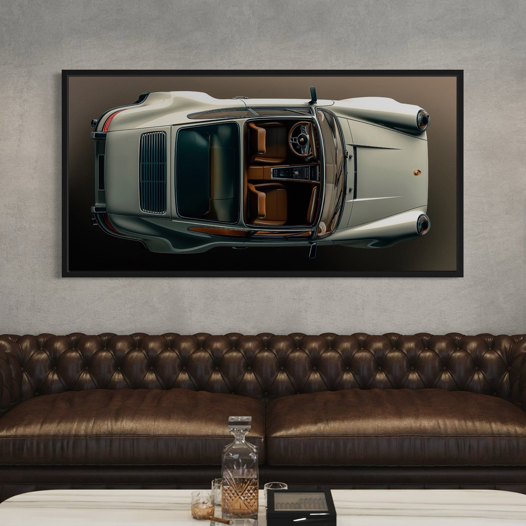 Porsche Freedom in Motion Canvas Print