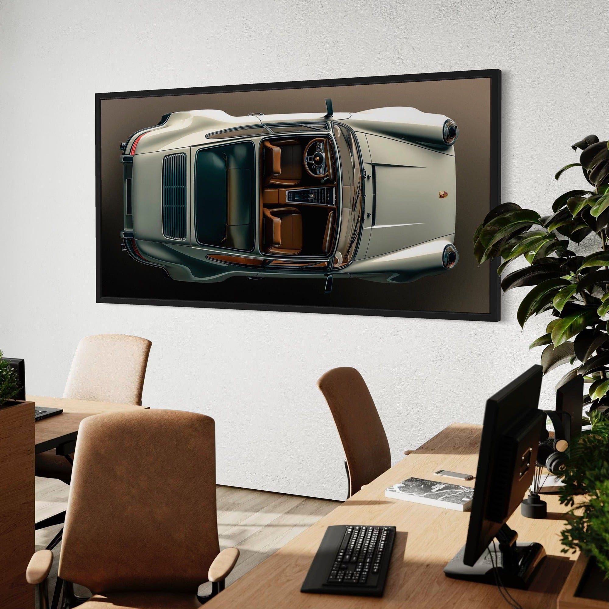 Porsche Freedom in Motion Canvas Print