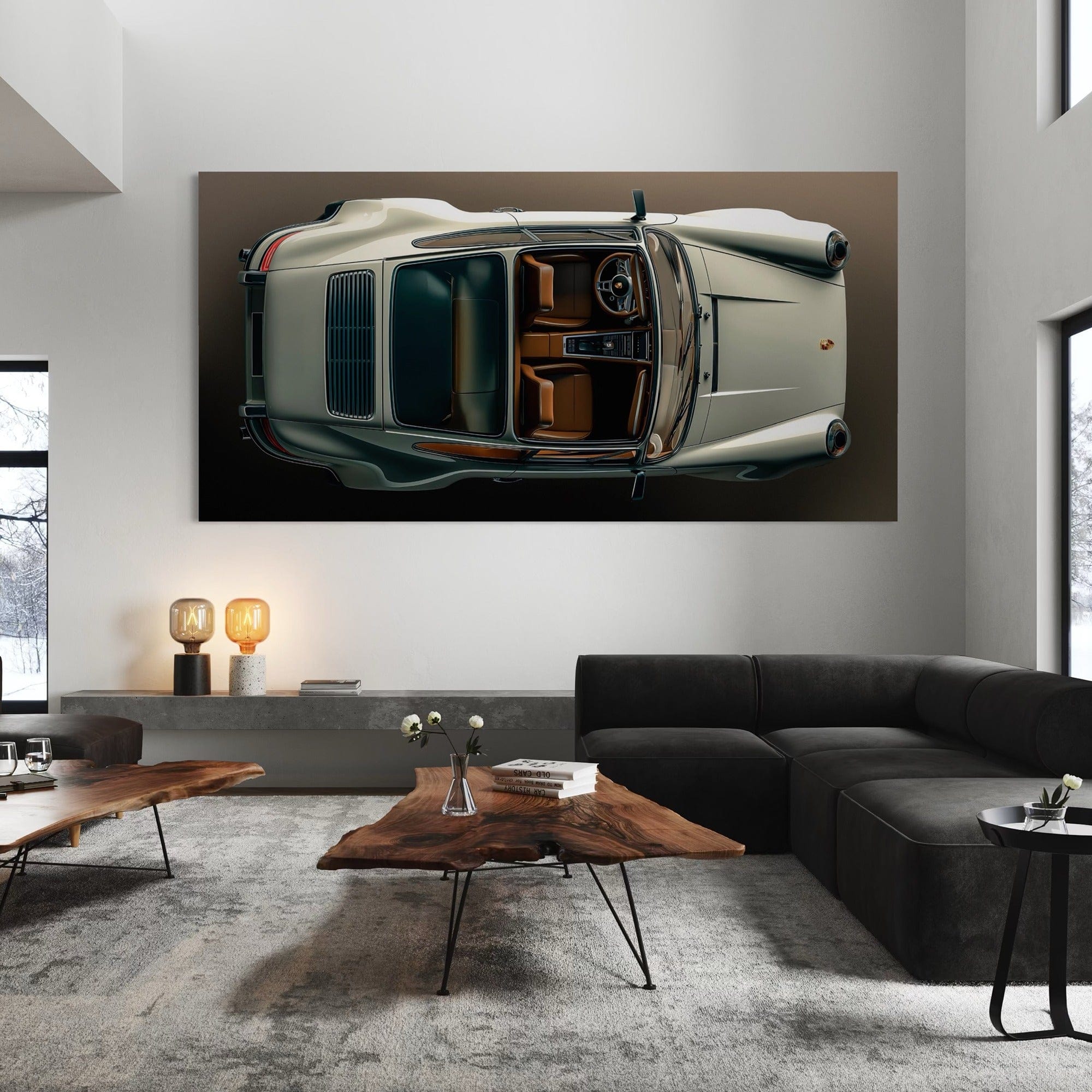 Porsche Freedom in Motion Canvas Print