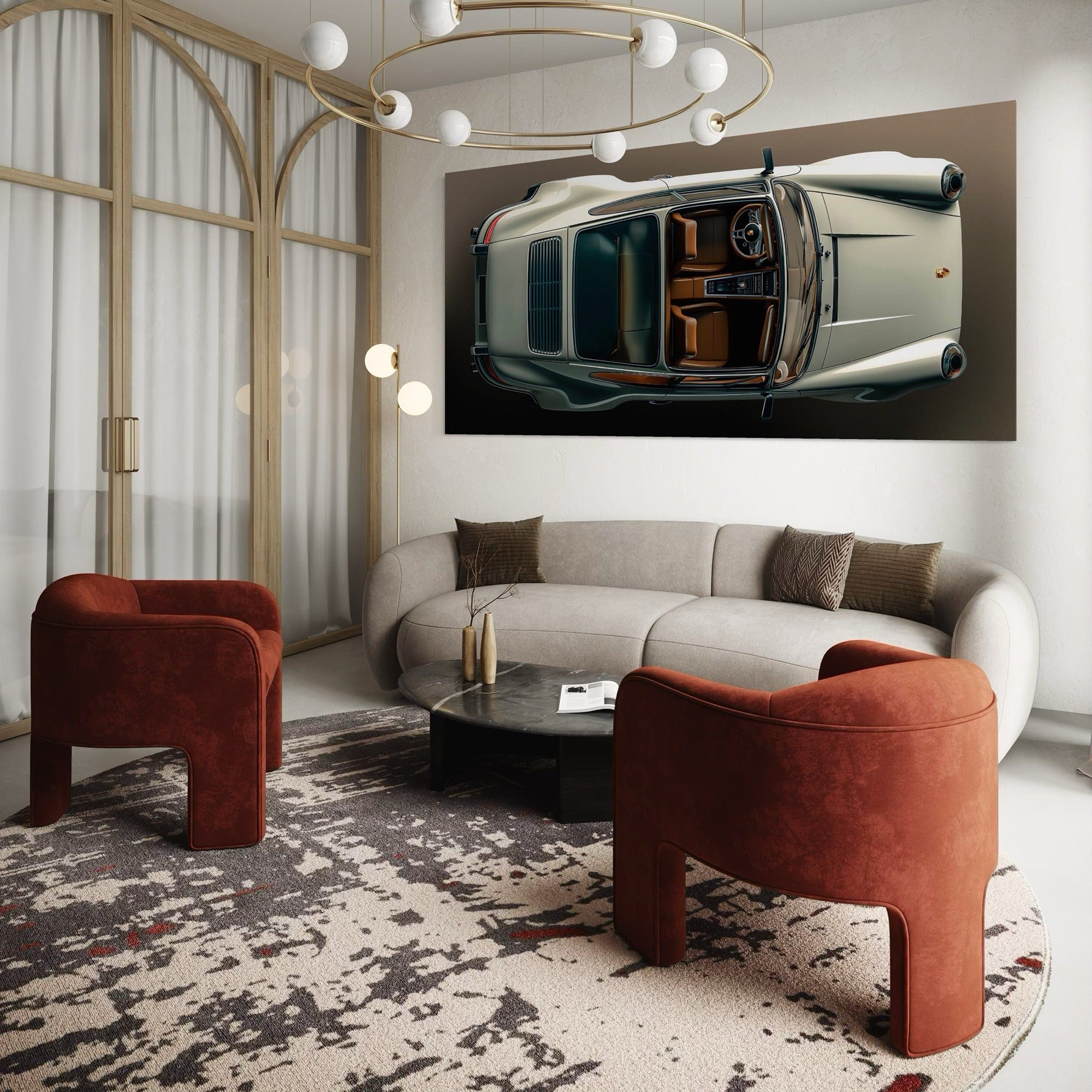 Porsche Freedom in Motion Canvas Print
