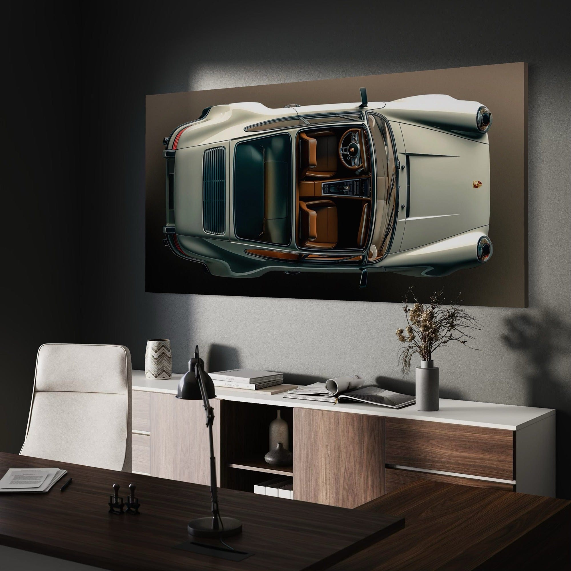 Porsche Freedom in Motion Canvas Print