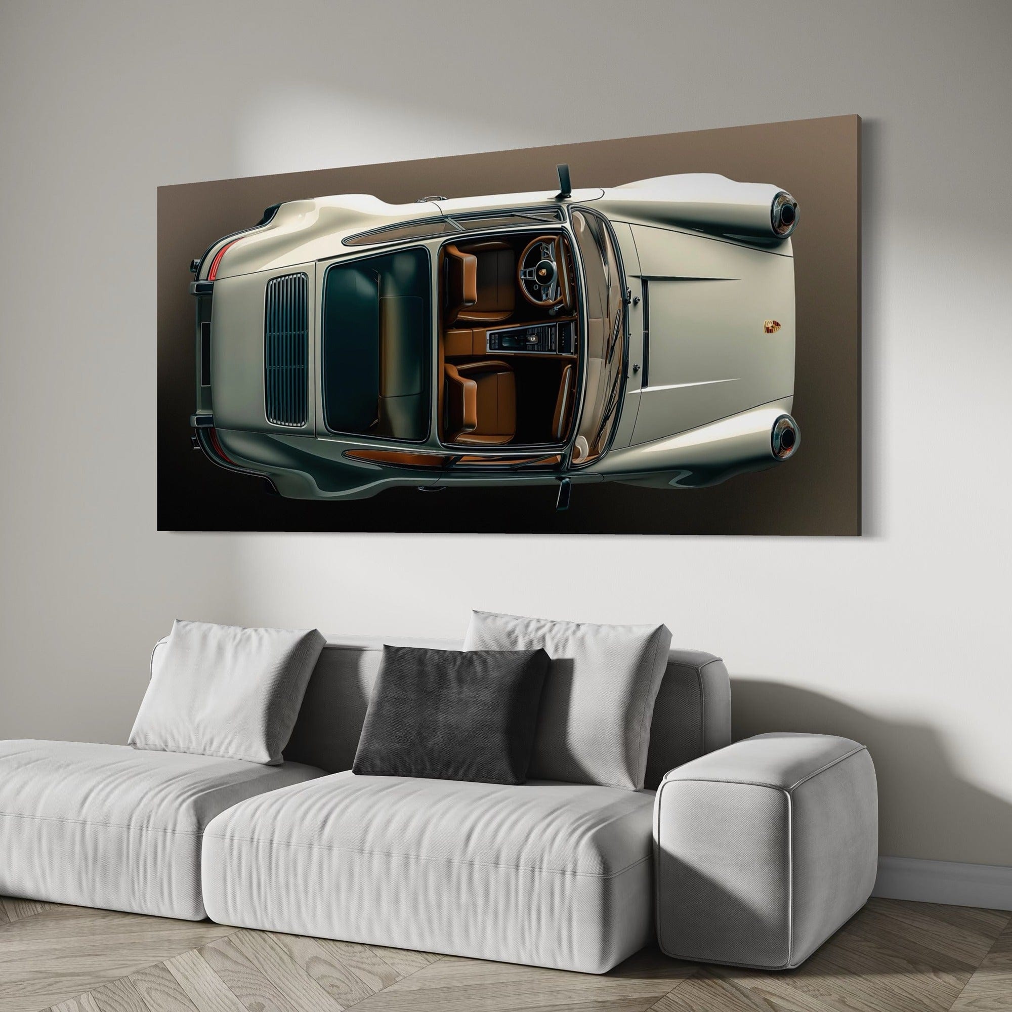 Porsche Freedom in Motion Canvas Print