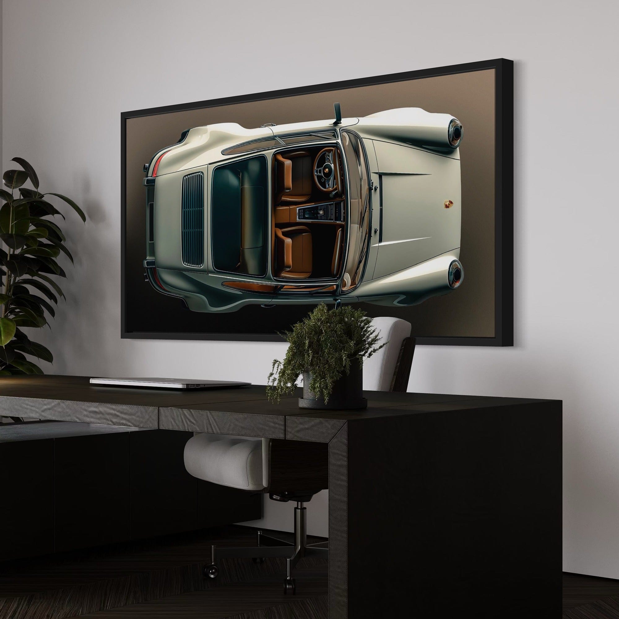 Porsche Freedom in Motion Canvas Print