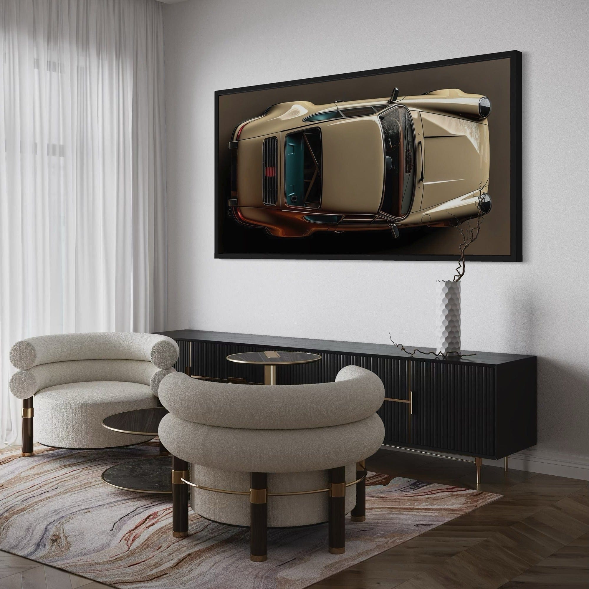 Porsche Heritage Speed Canvas Print
