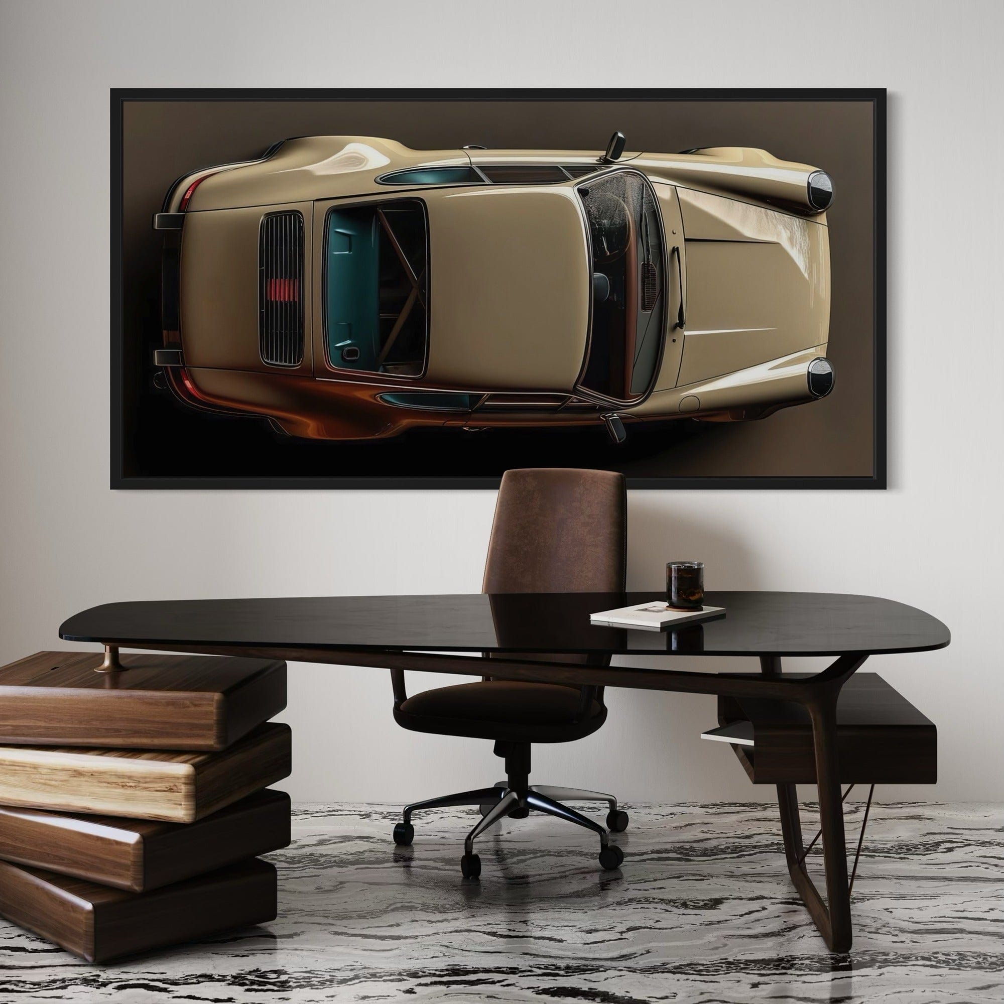 Porsche Heritage Speed Canvas Print