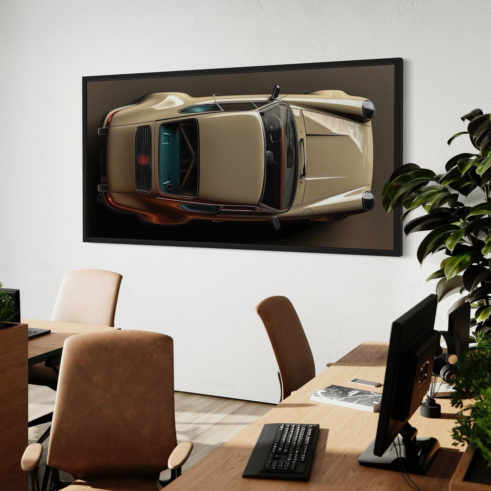 Porsche Heritage Speed Canvas Print
