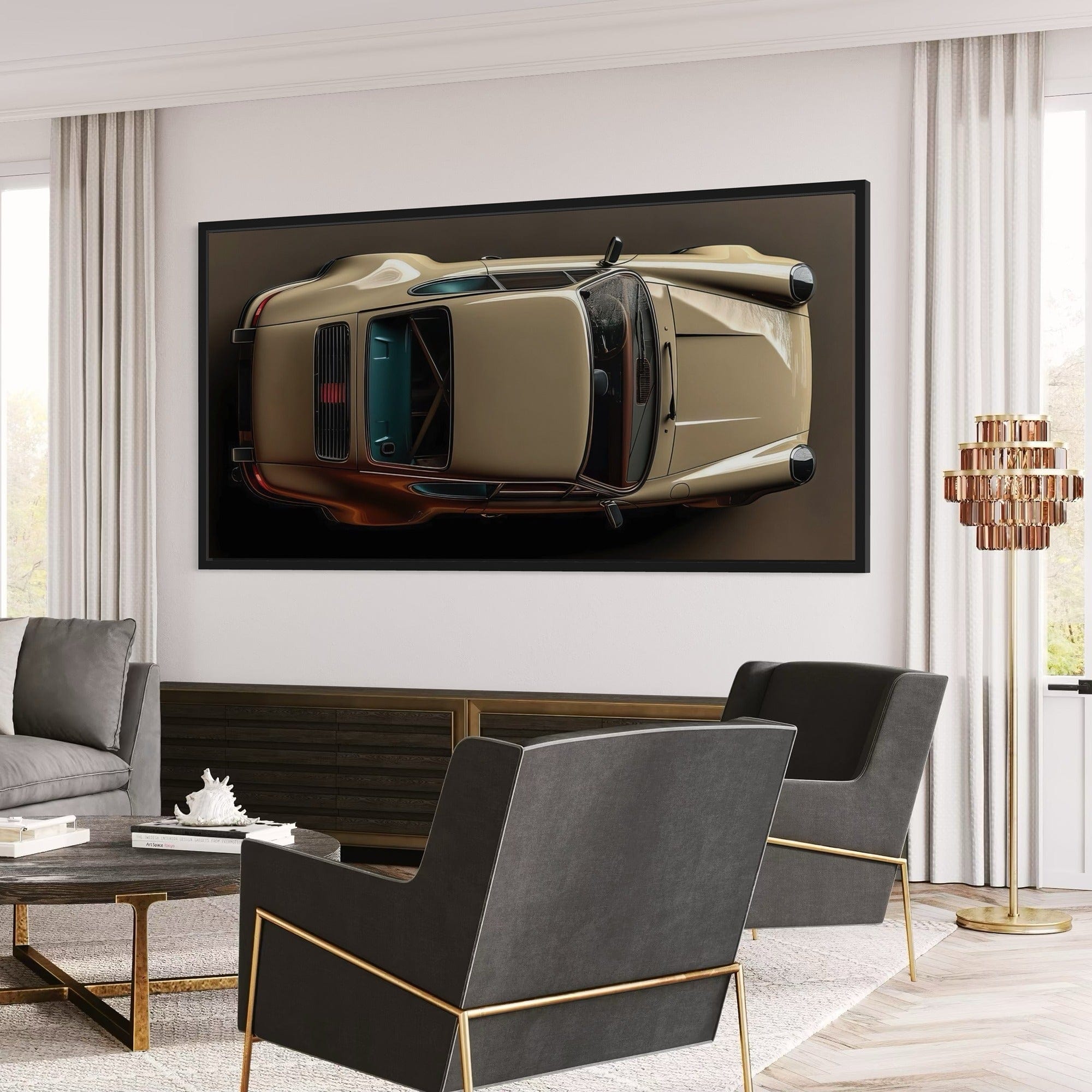 Porsche Heritage Speed Canvas Print