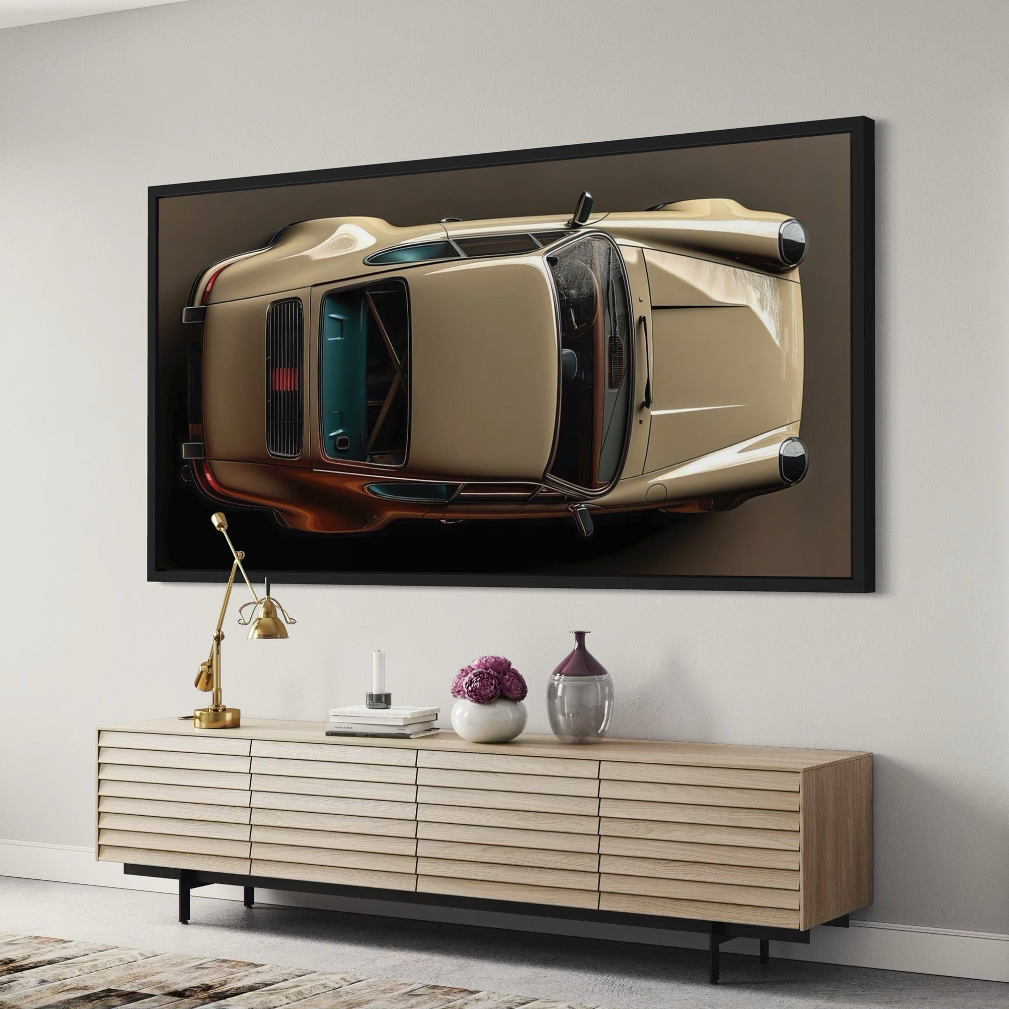 Porsche Heritage Speed Canvas Print