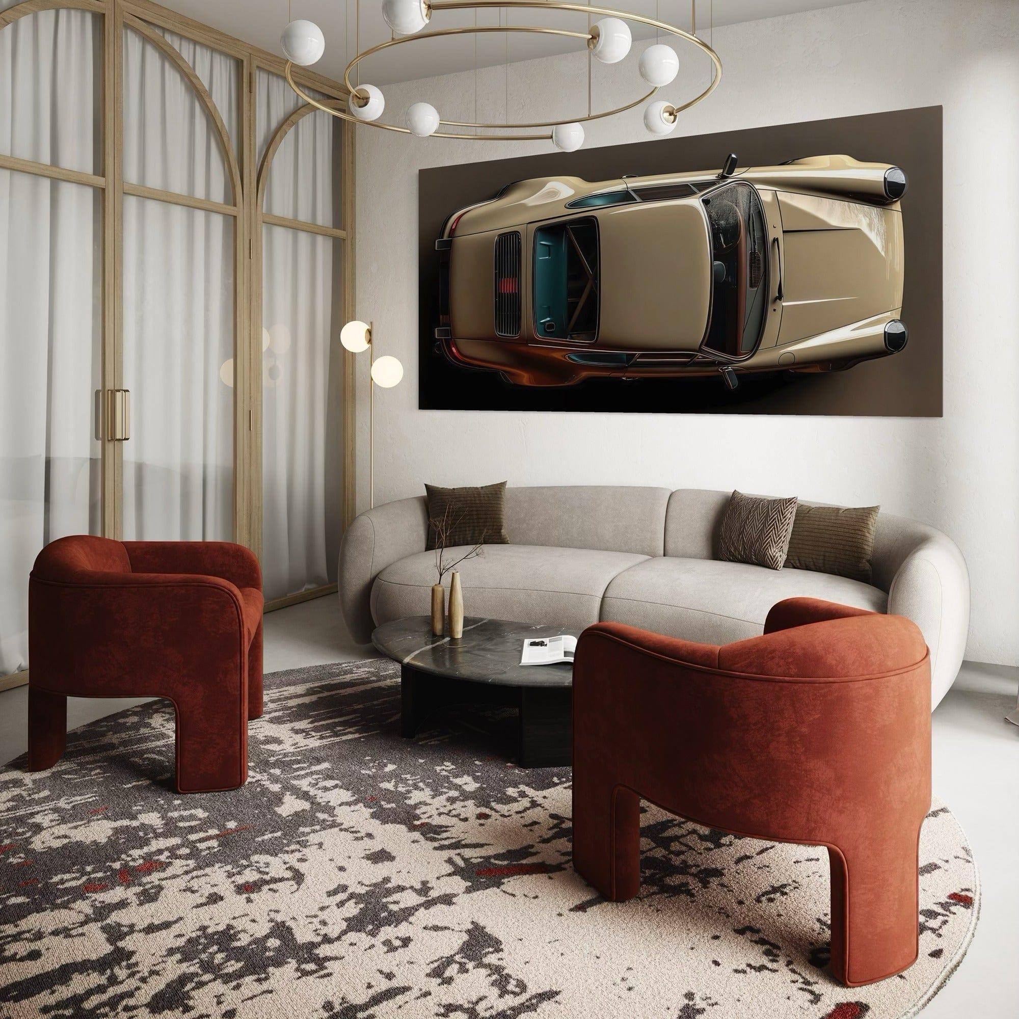Porsche Heritage Speed Canvas Print