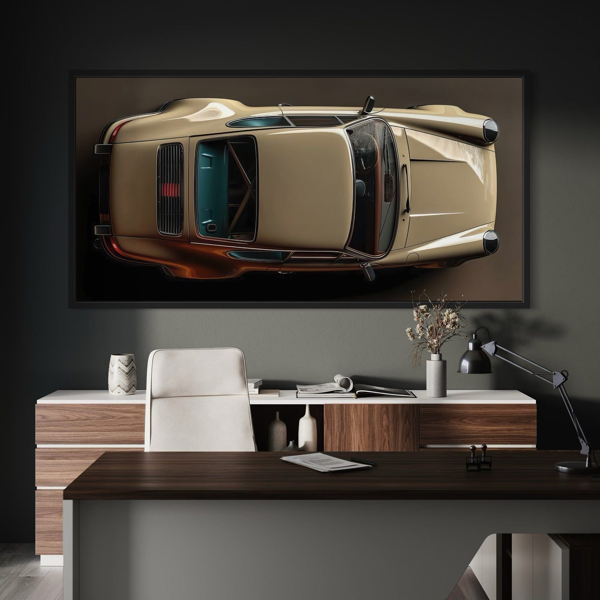 Porsche Heritage Speed Canvas Print