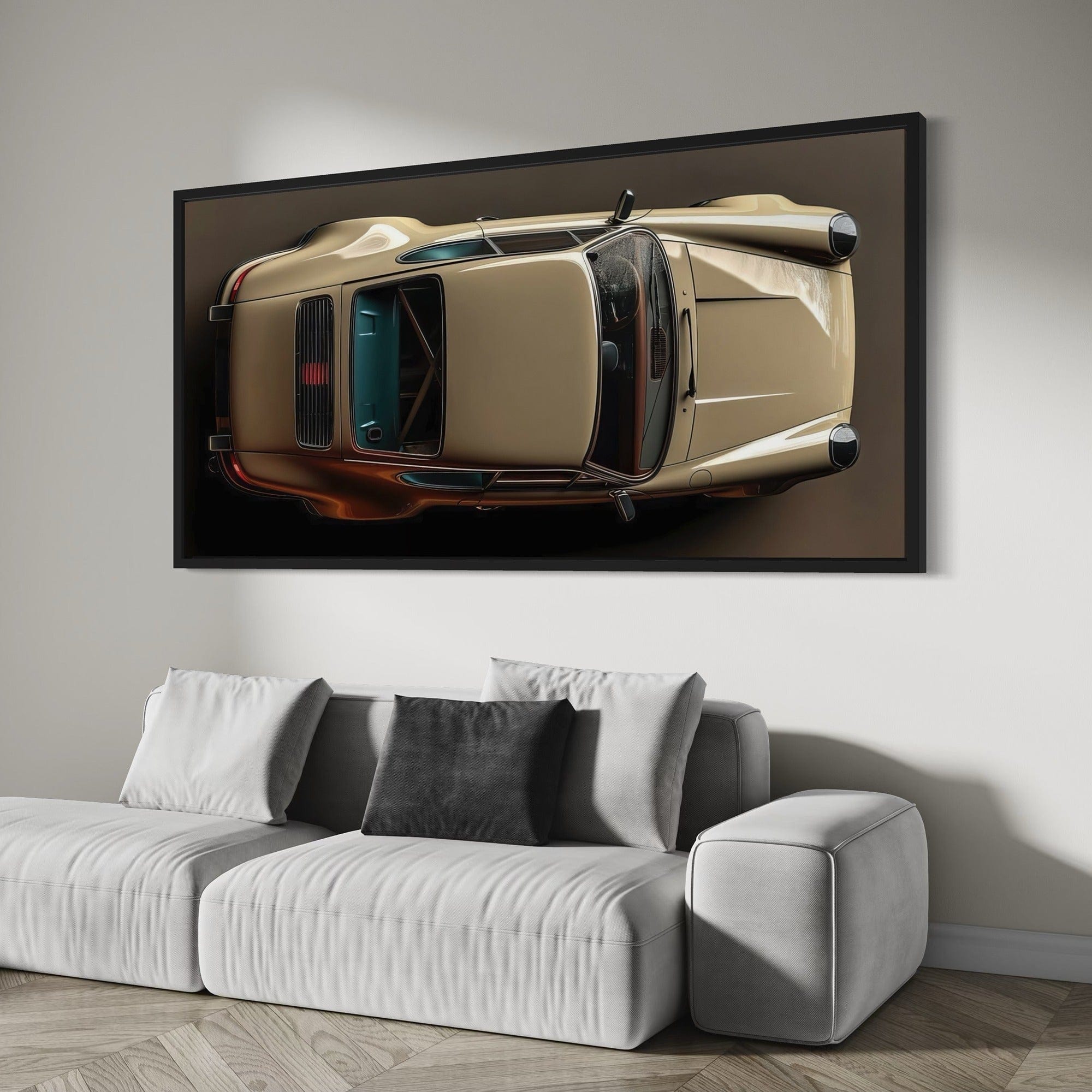 Porsche Heritage Speed Canvas Print