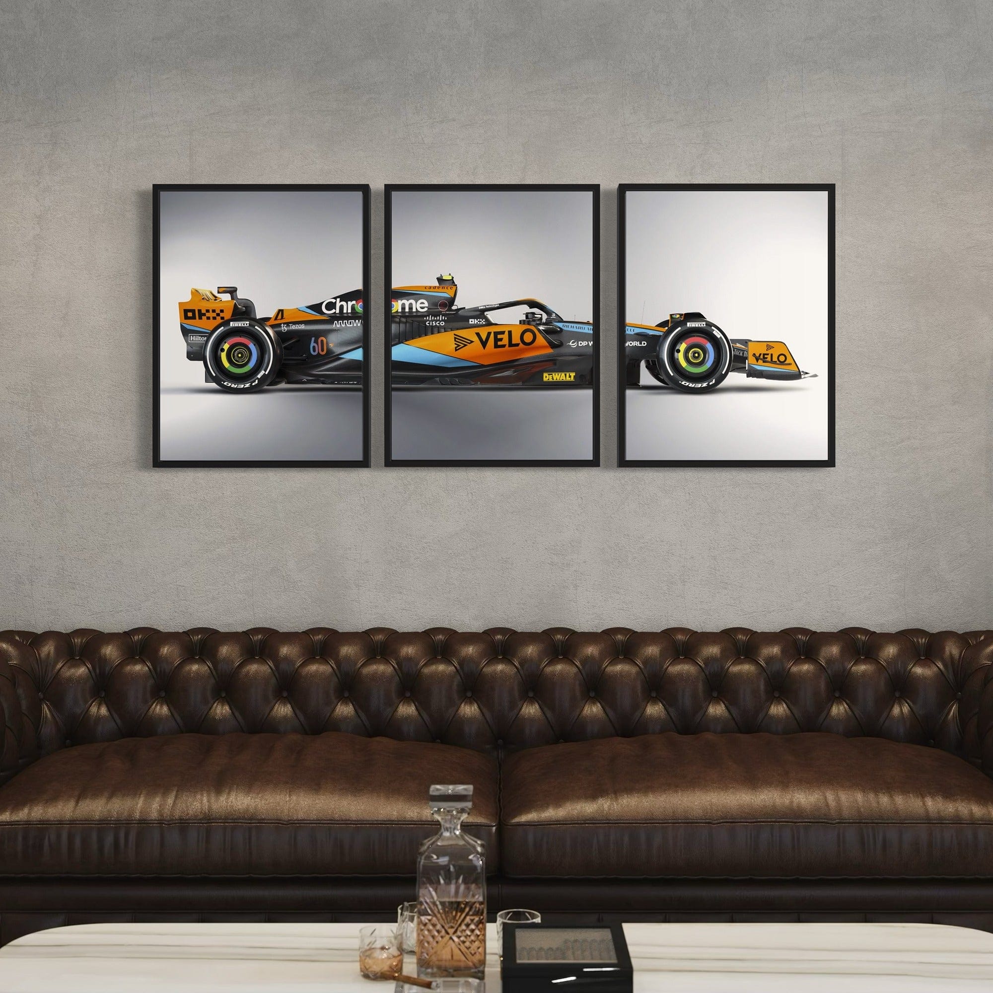 Racing Car Triptyc - F1 | McLaren Formula 1