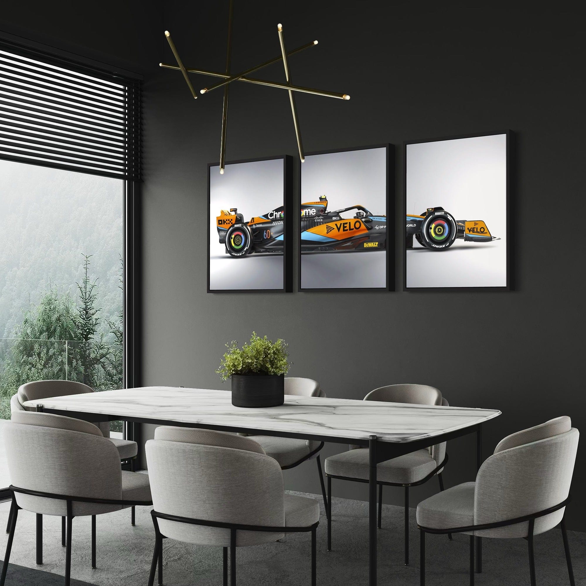 Racing Car Triptyc - F1 | McLaren Formula 1