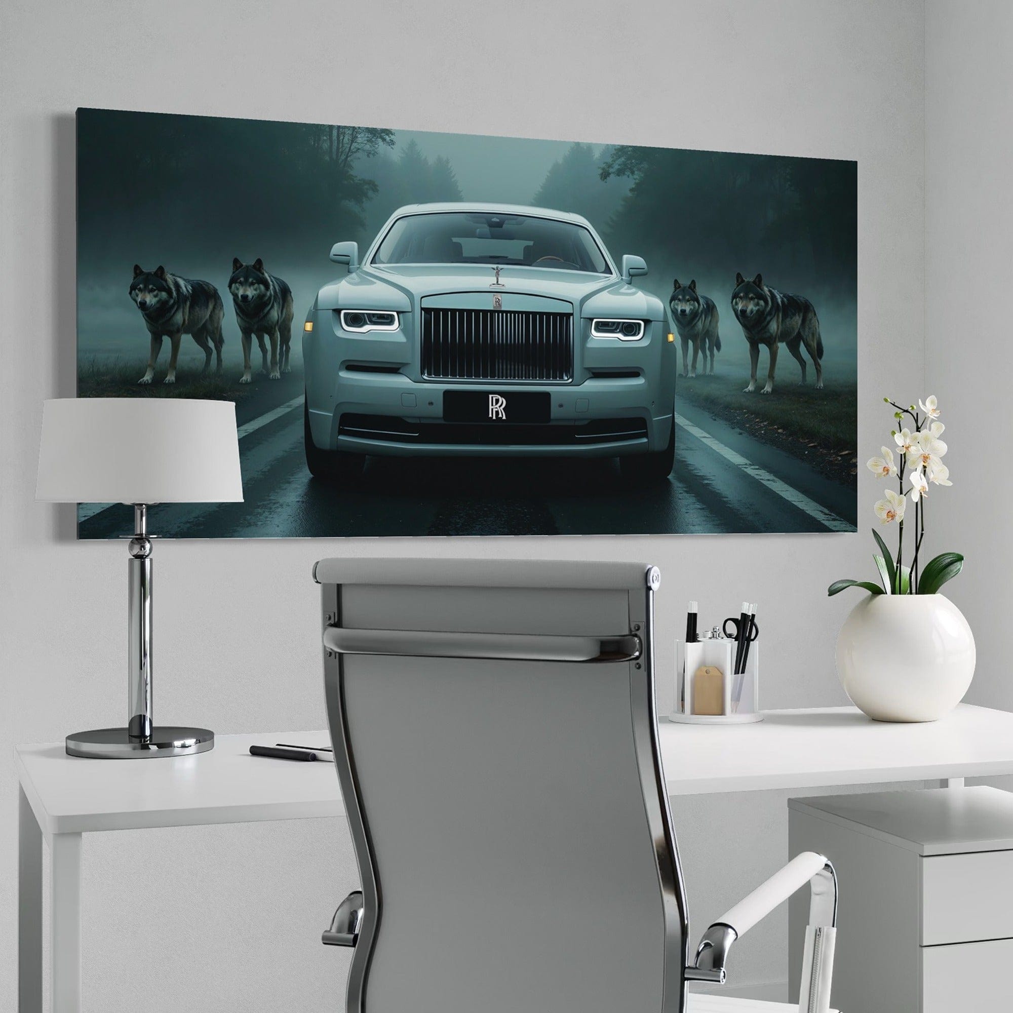 Rolls Royce Phantom - White Alpha