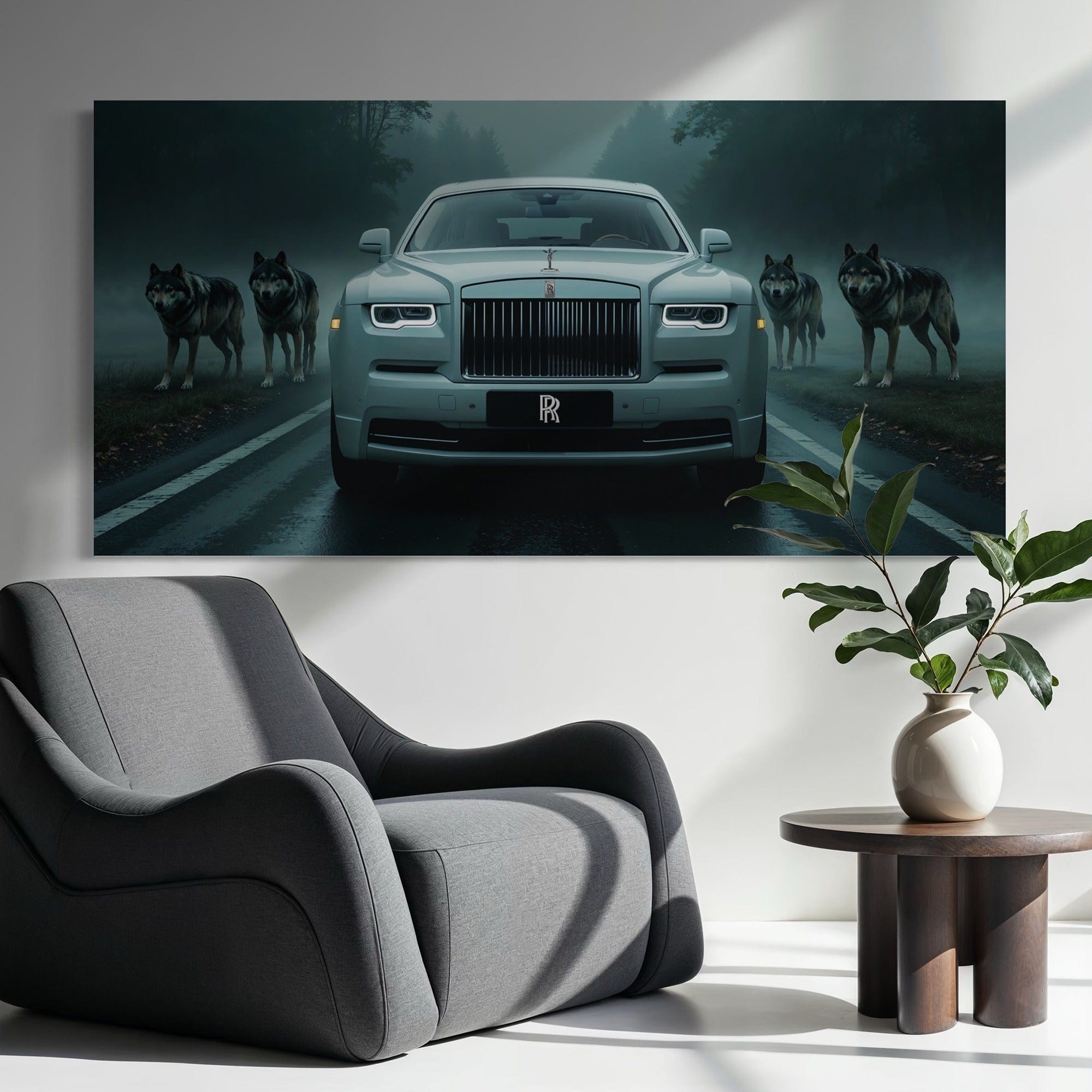 Rolls Royce Phantom - White Alpha