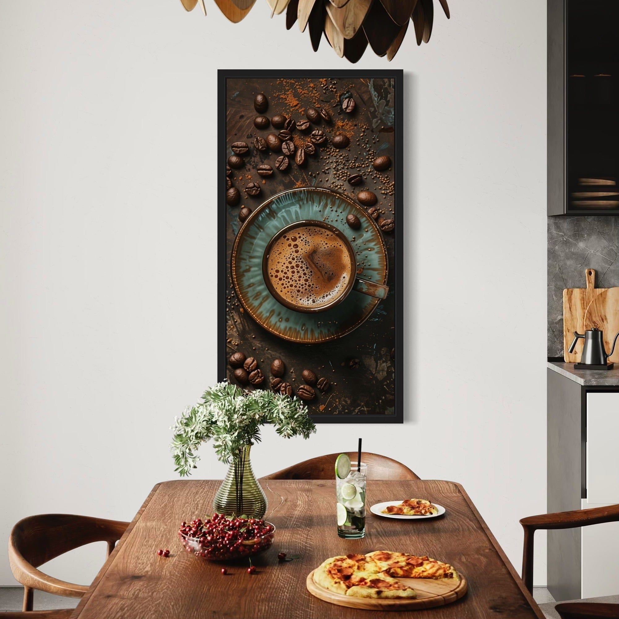 barista kitchen wall art espresso cup