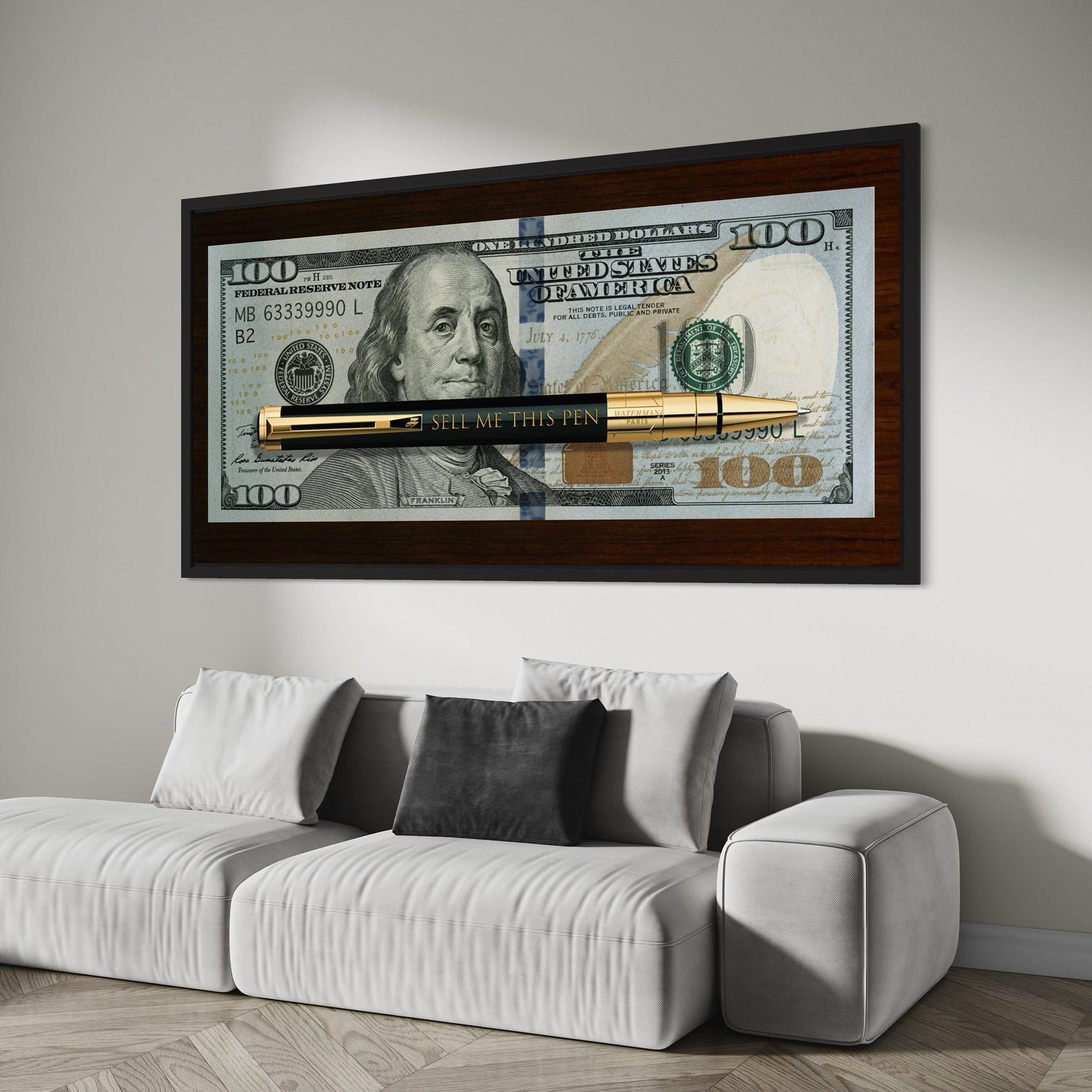 Canvas4Walls exclusive sales mindset statement canvas artwork