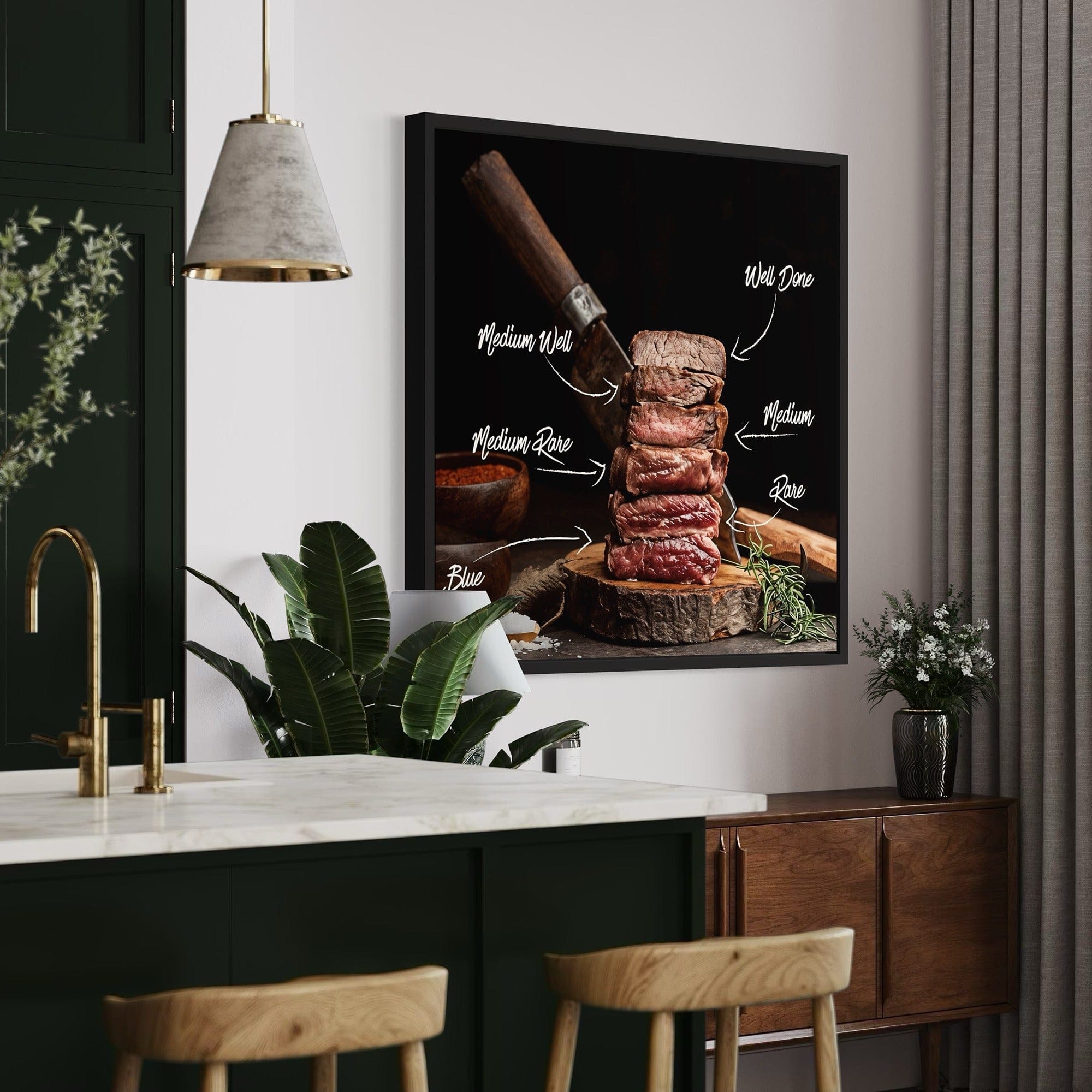 modern kitchen canvas for grill masters