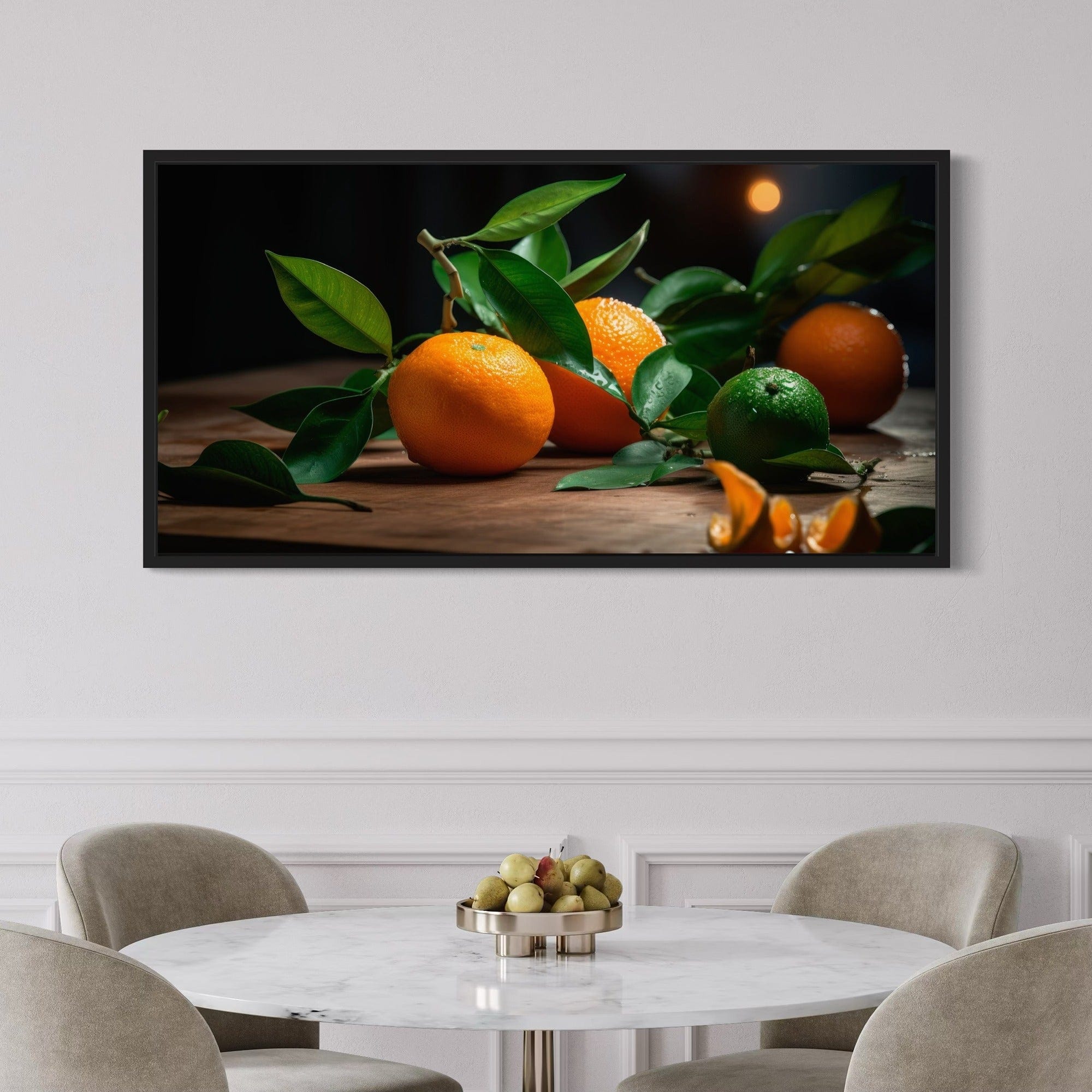 Farmhouse kitchen citrus fruit poster