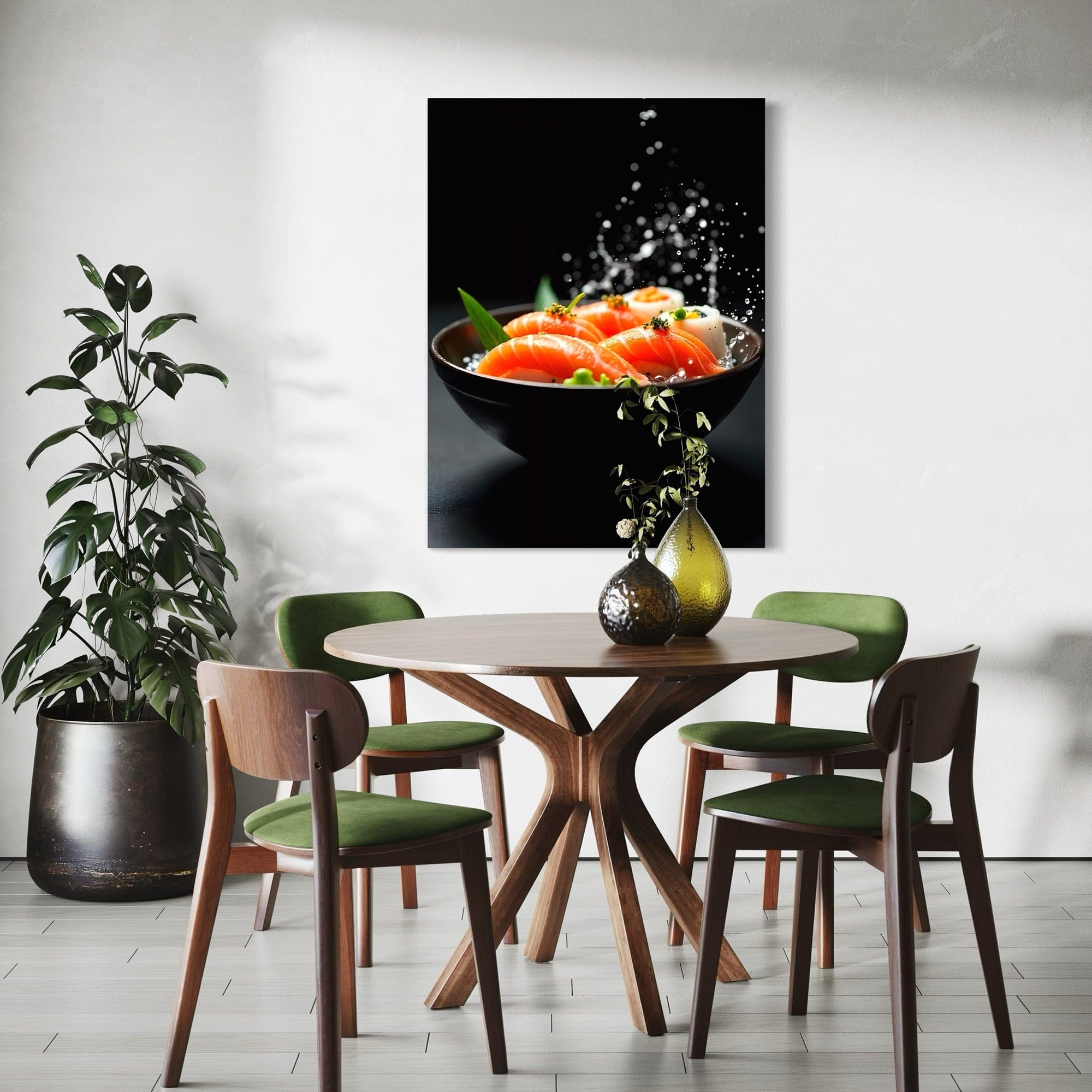 Stylish Japanese food wall art minimalist
