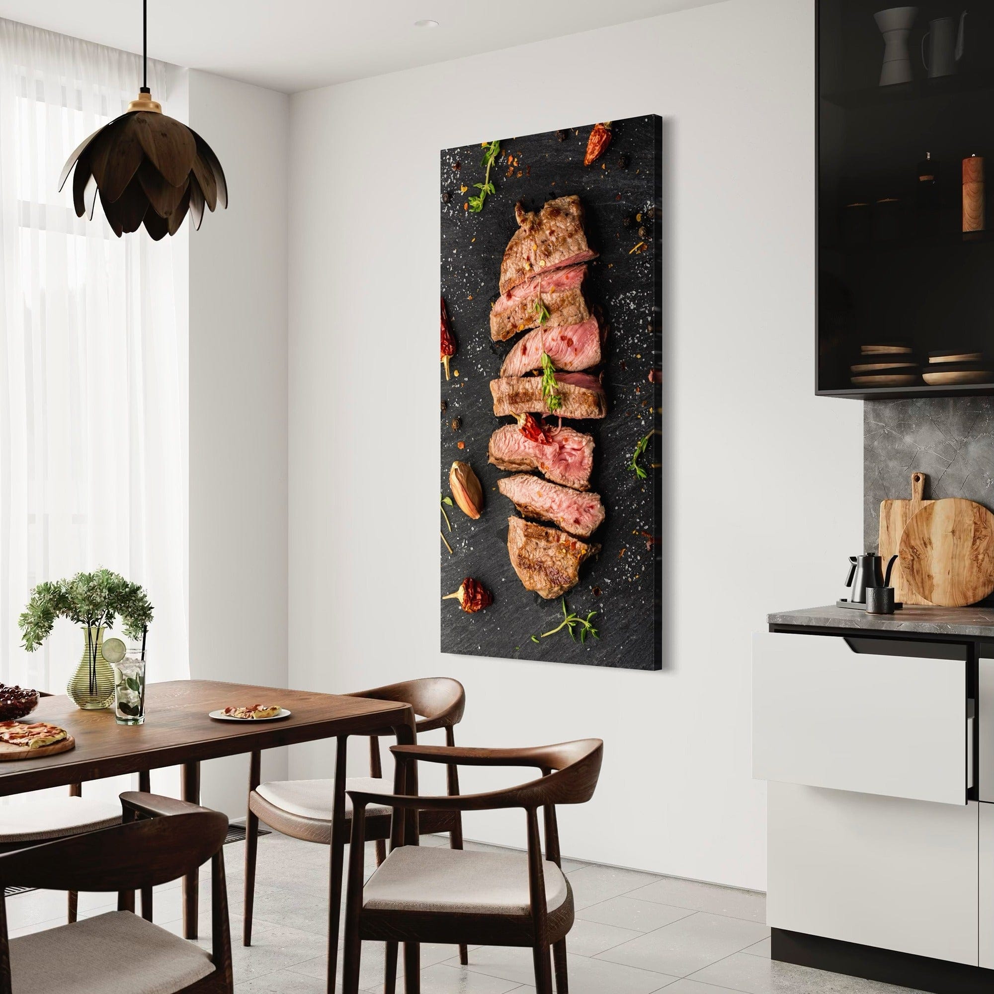 Chef’s kitchen decor steak photography print
