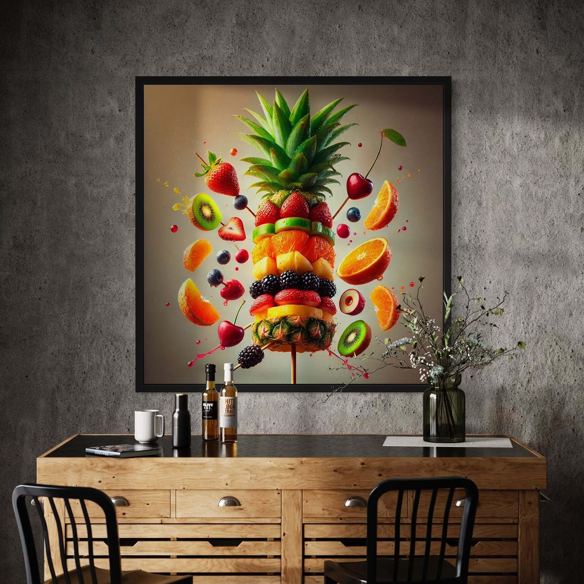 fruit tower poster