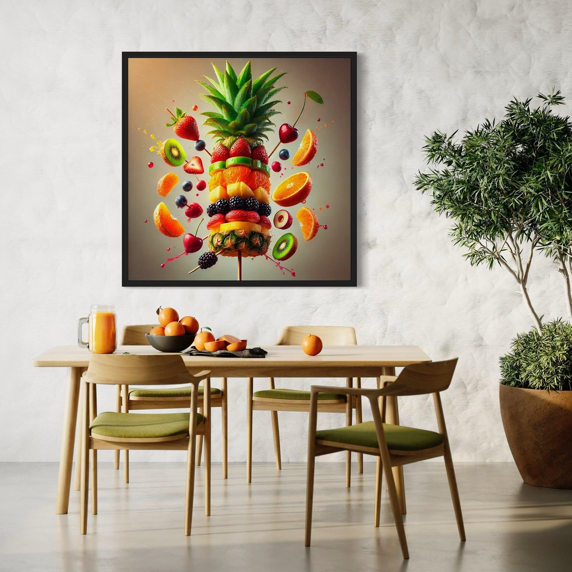 summer kitchen canvas