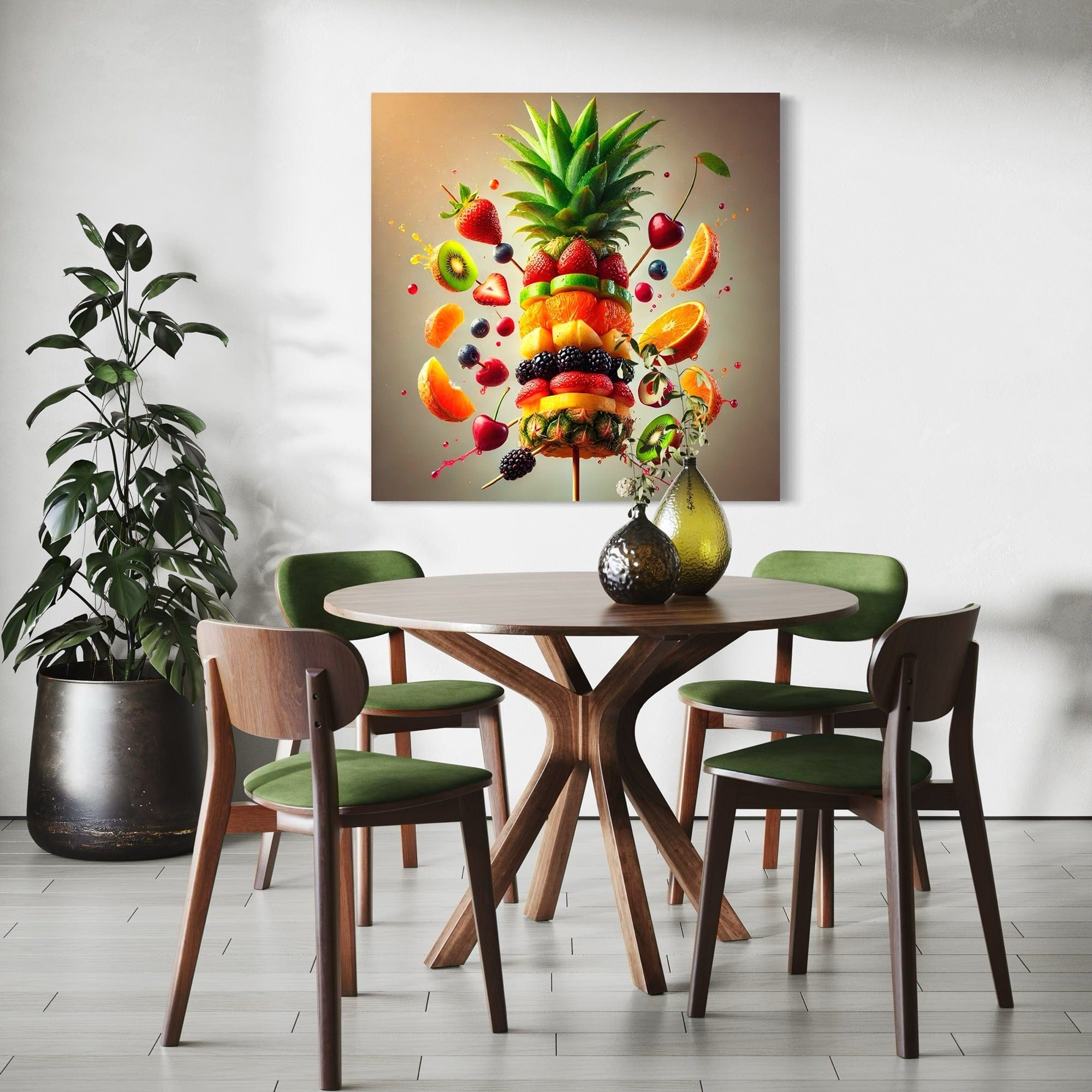 colorful kitchen wall art