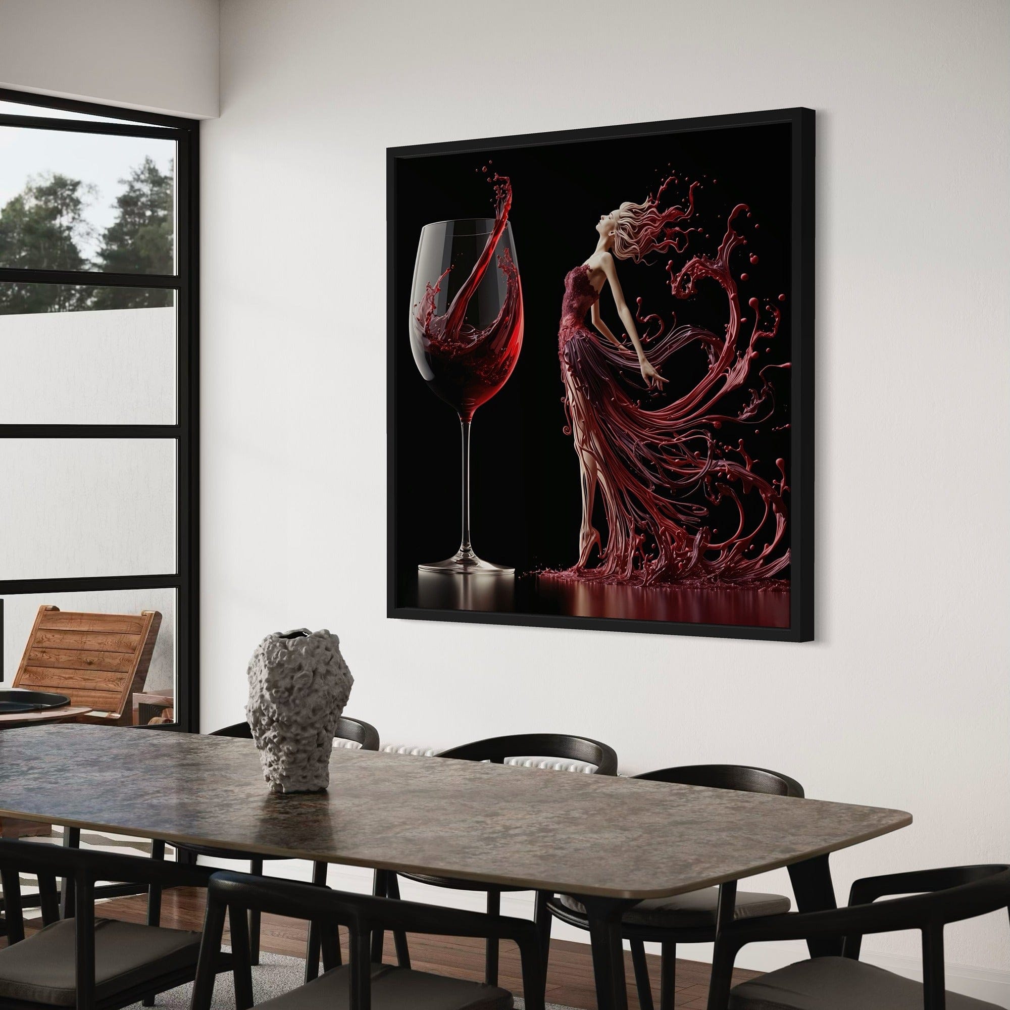Canvas4Walls exclusive wine inspired statement canvas artwork