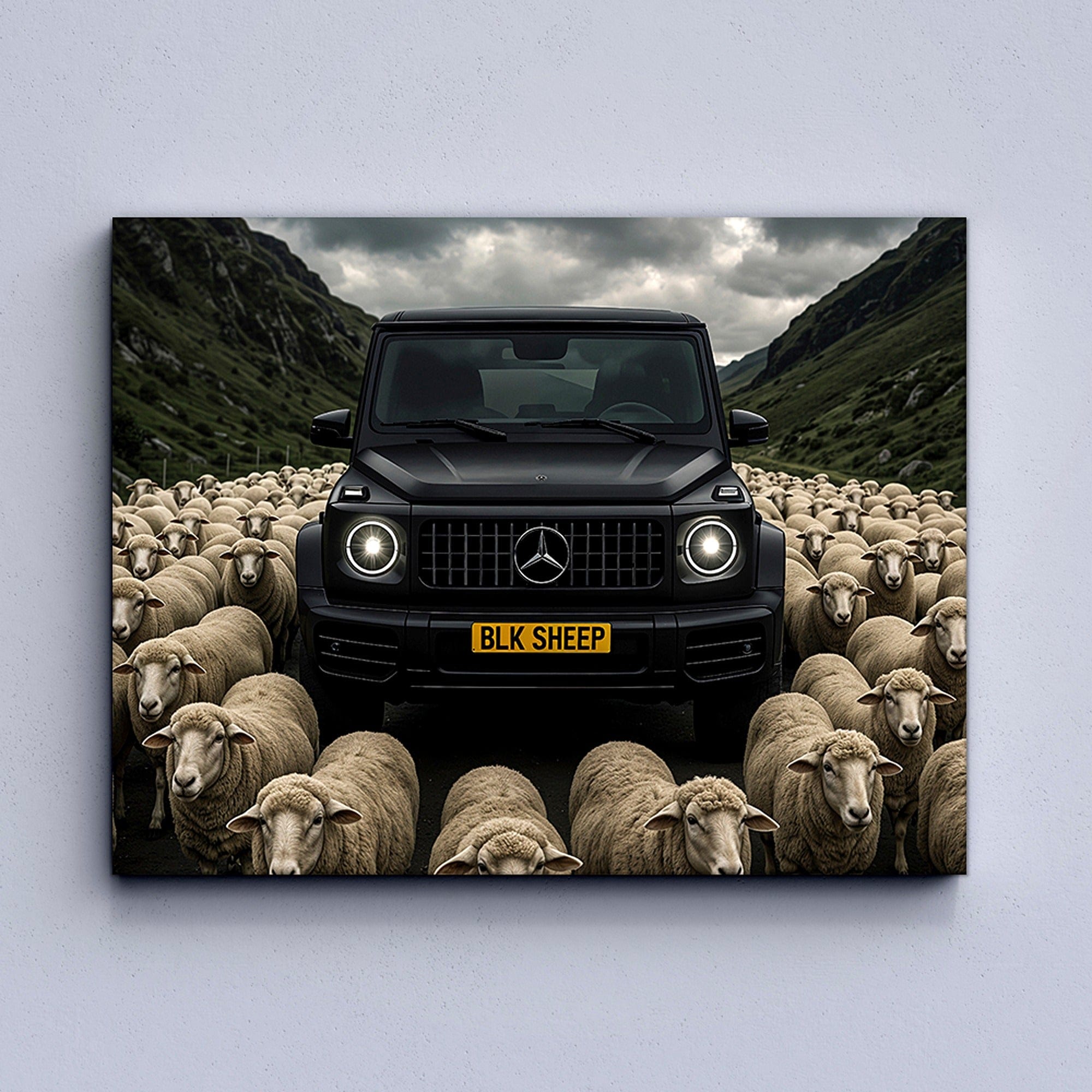 Mercedes-Benz G-Class - Wolf Among Sheep Canvas