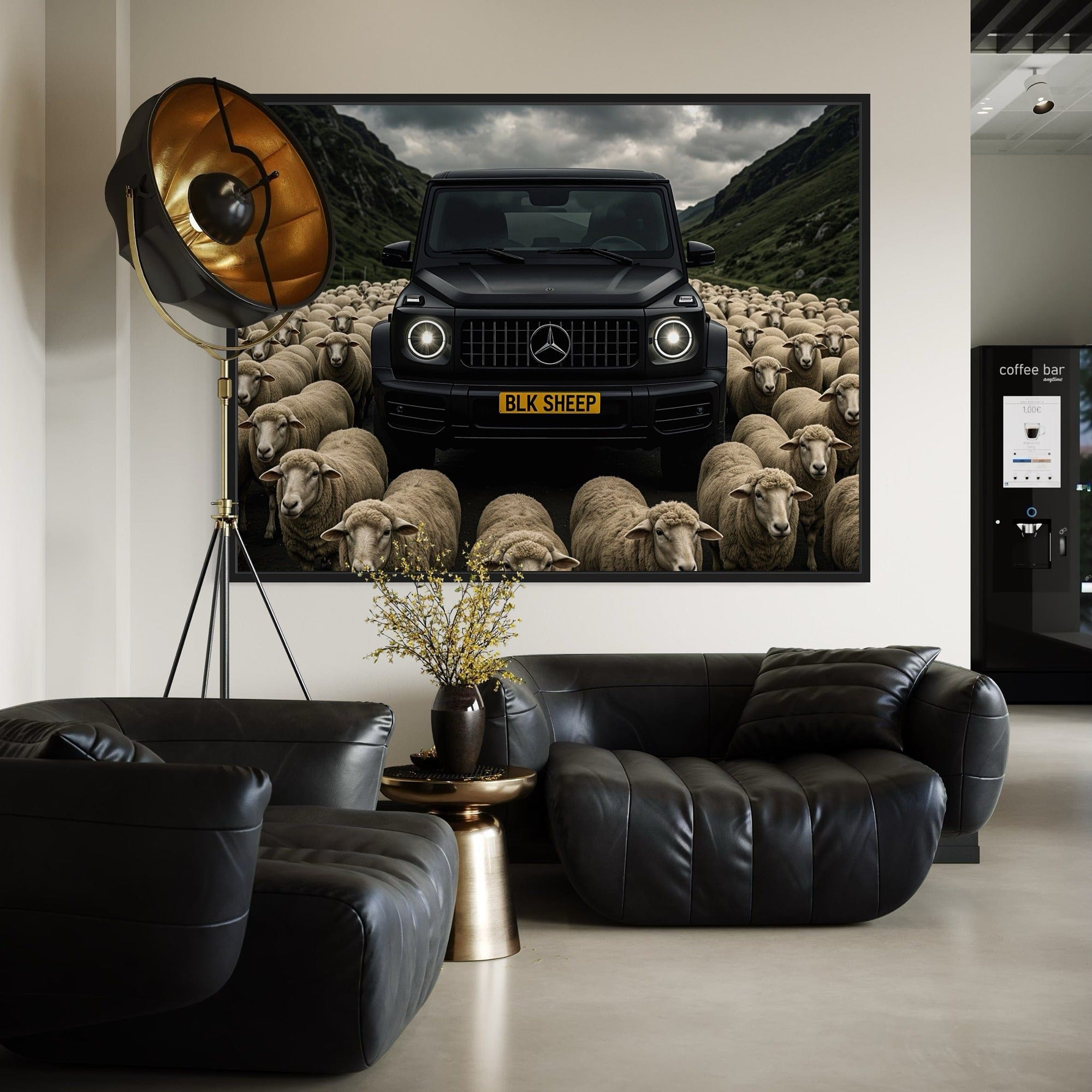 Mercedes-Benz G-Class - Wolf Among Sheep Canvas