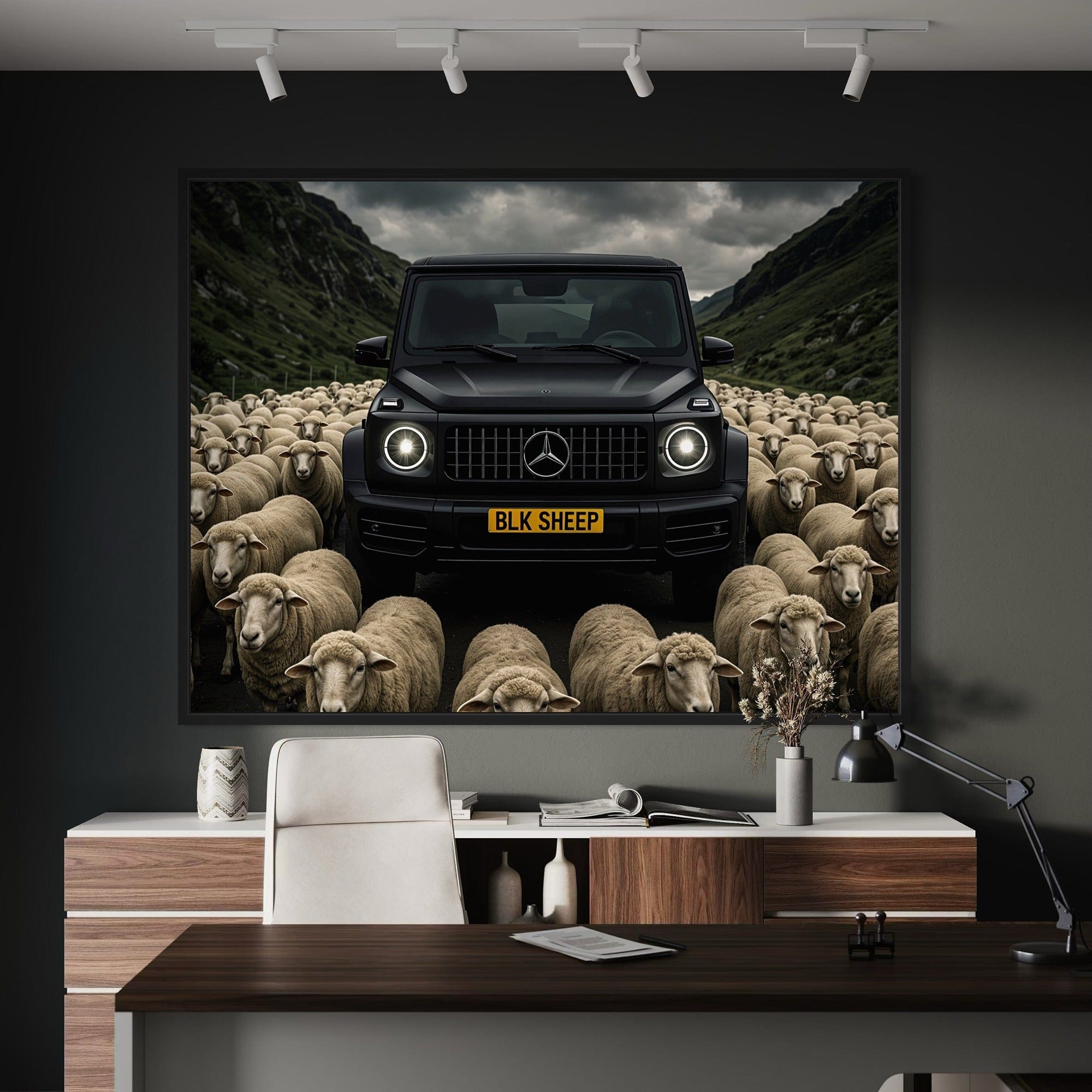 Mercedes-Benz G-Class - Wolf Among Sheep Canvas