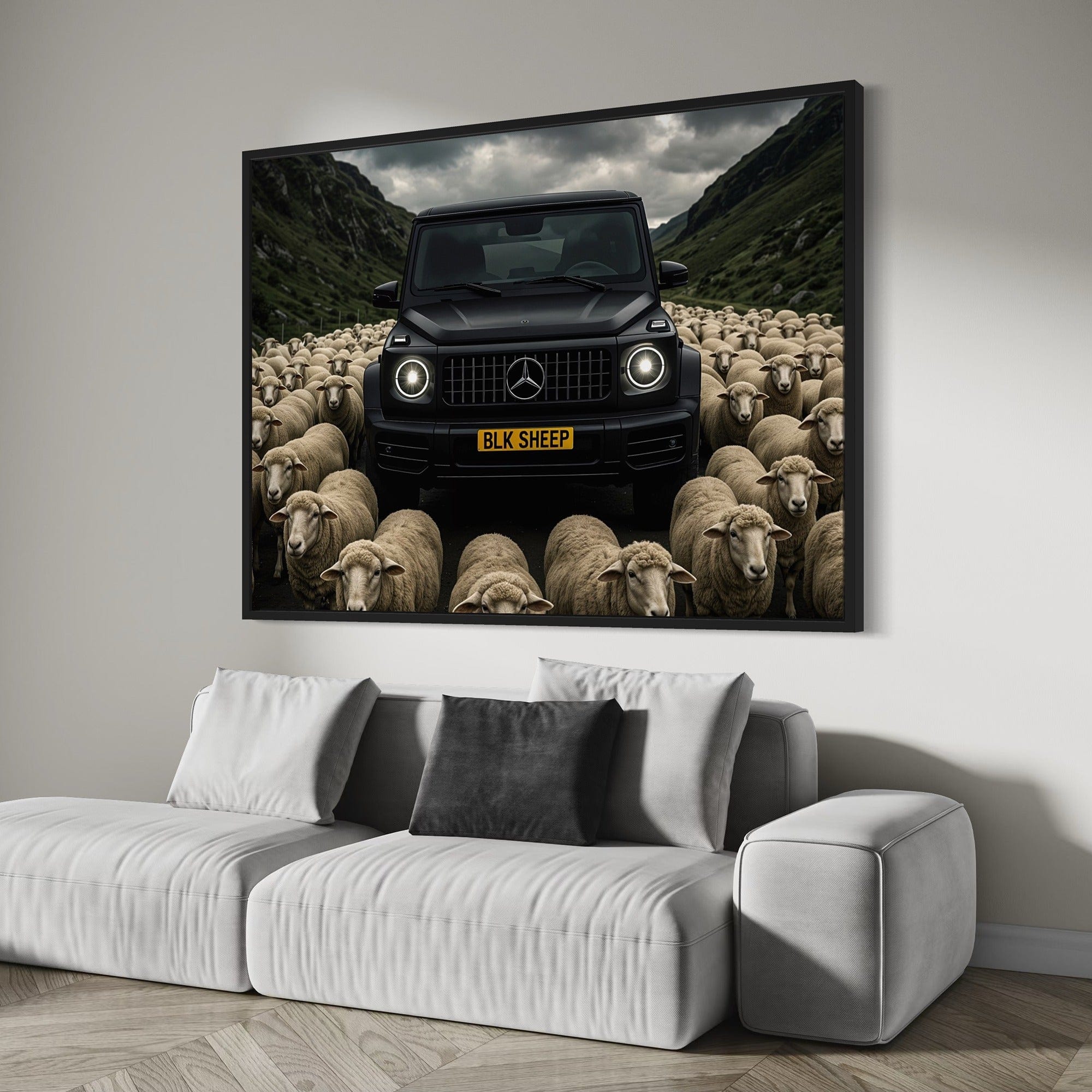 Mercedes-Benz G-Class - Wolf Among Sheep Canvas