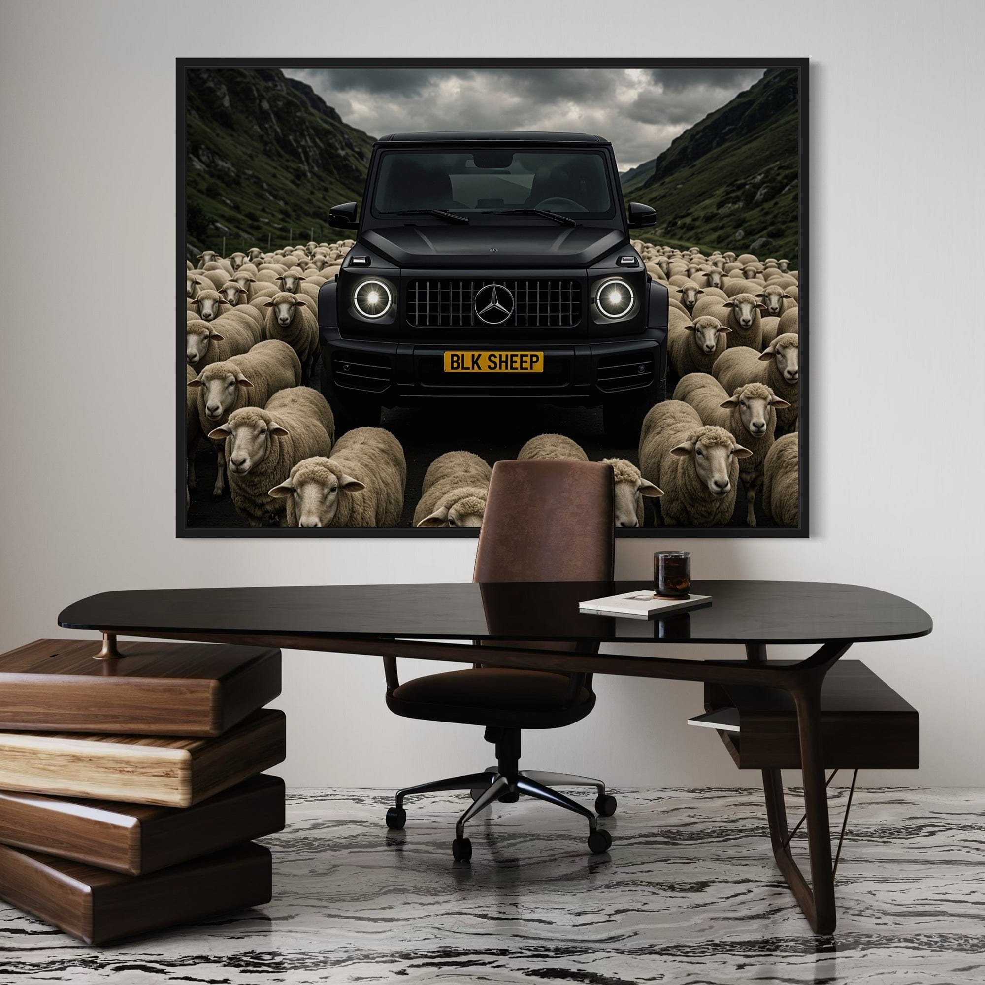 Mercedes-Benz G-Class - Wolf Among Sheep Canvas
