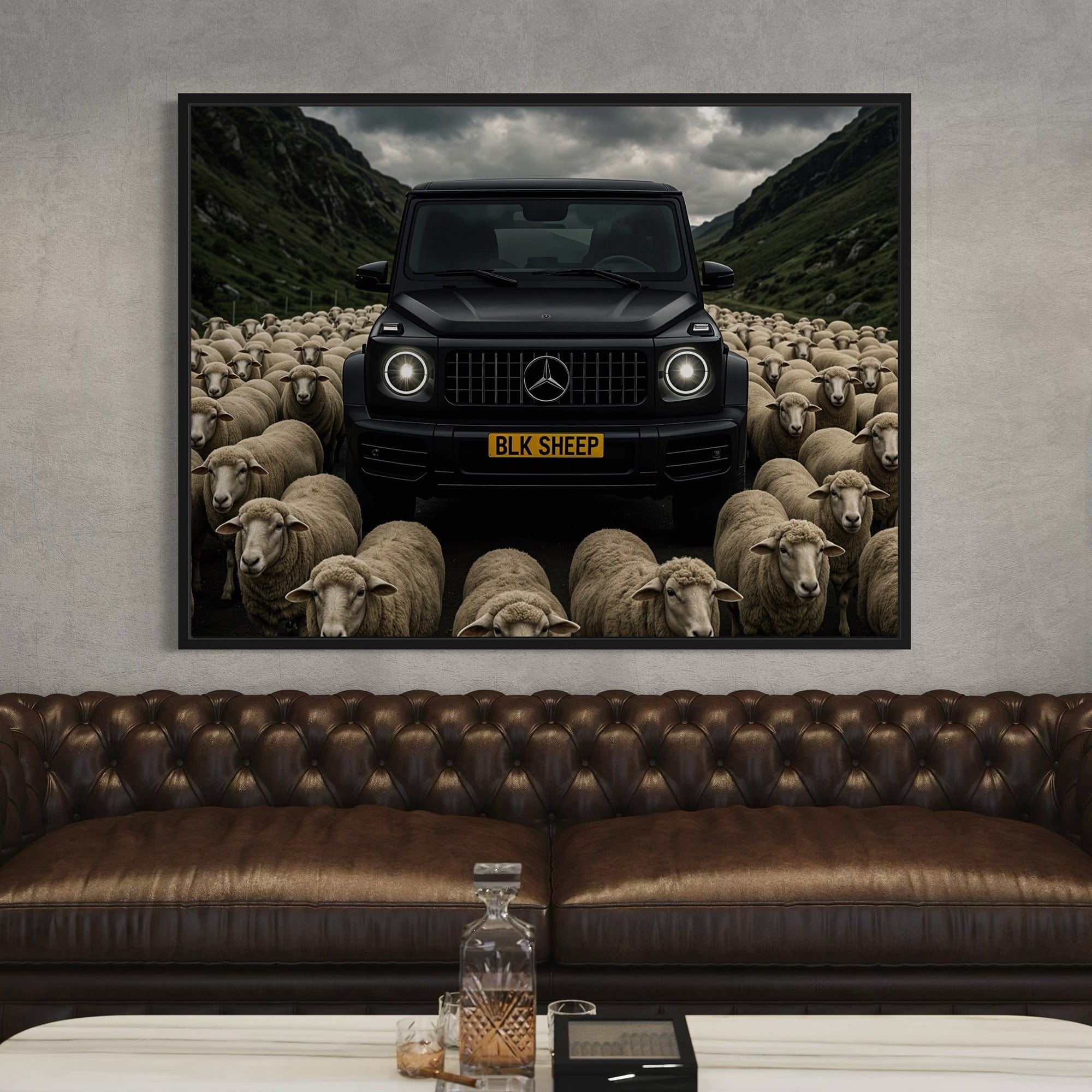 Mercedes-Benz G-Class - Wolf Among Sheep Canvas