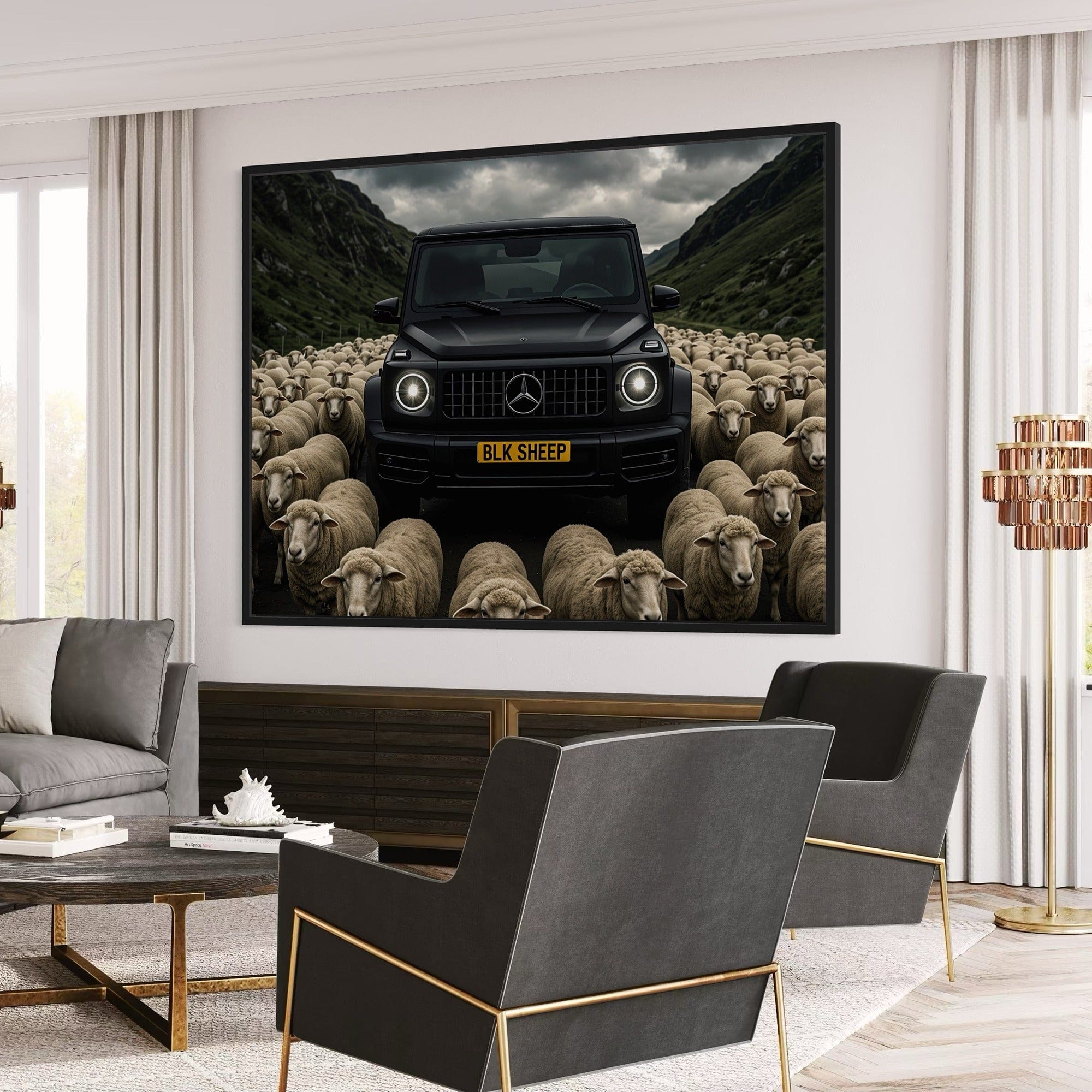 Mercedes-Benz G-Class - Wolf Among Sheep Canvas