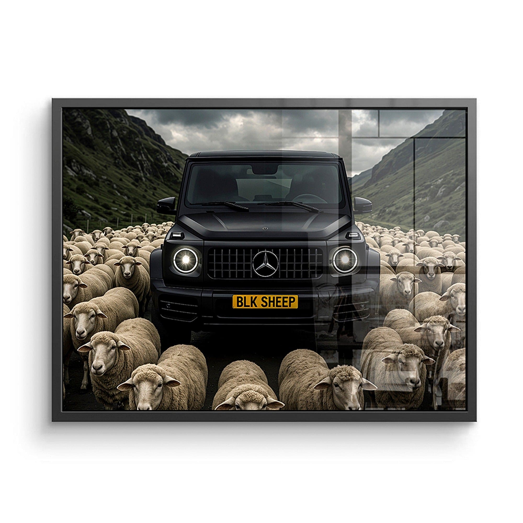 Mercedes-Benz G-Class - Wolf Among Sheep Canvas