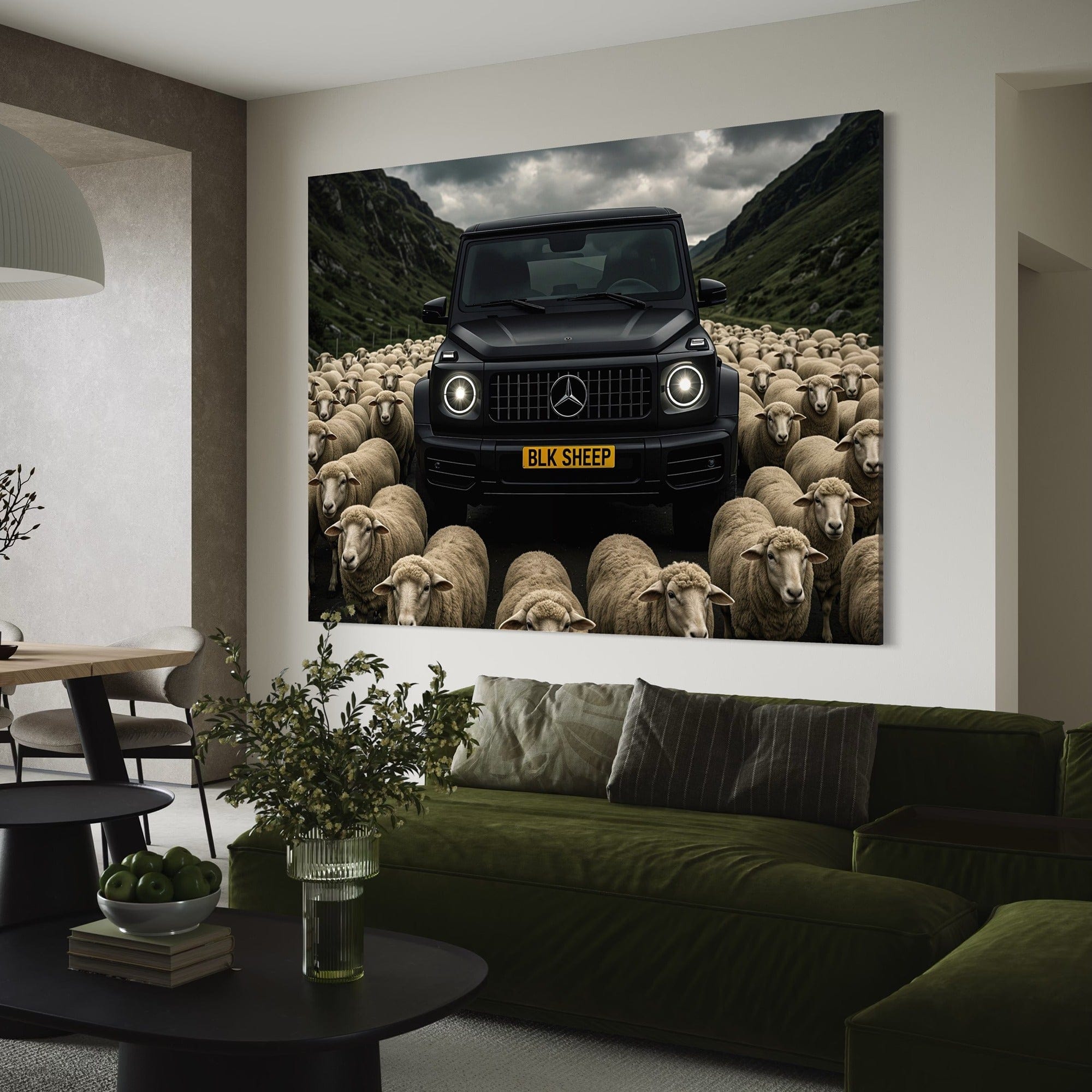 Mercedes-Benz G-Class - Wolf Among Sheep Canvas
