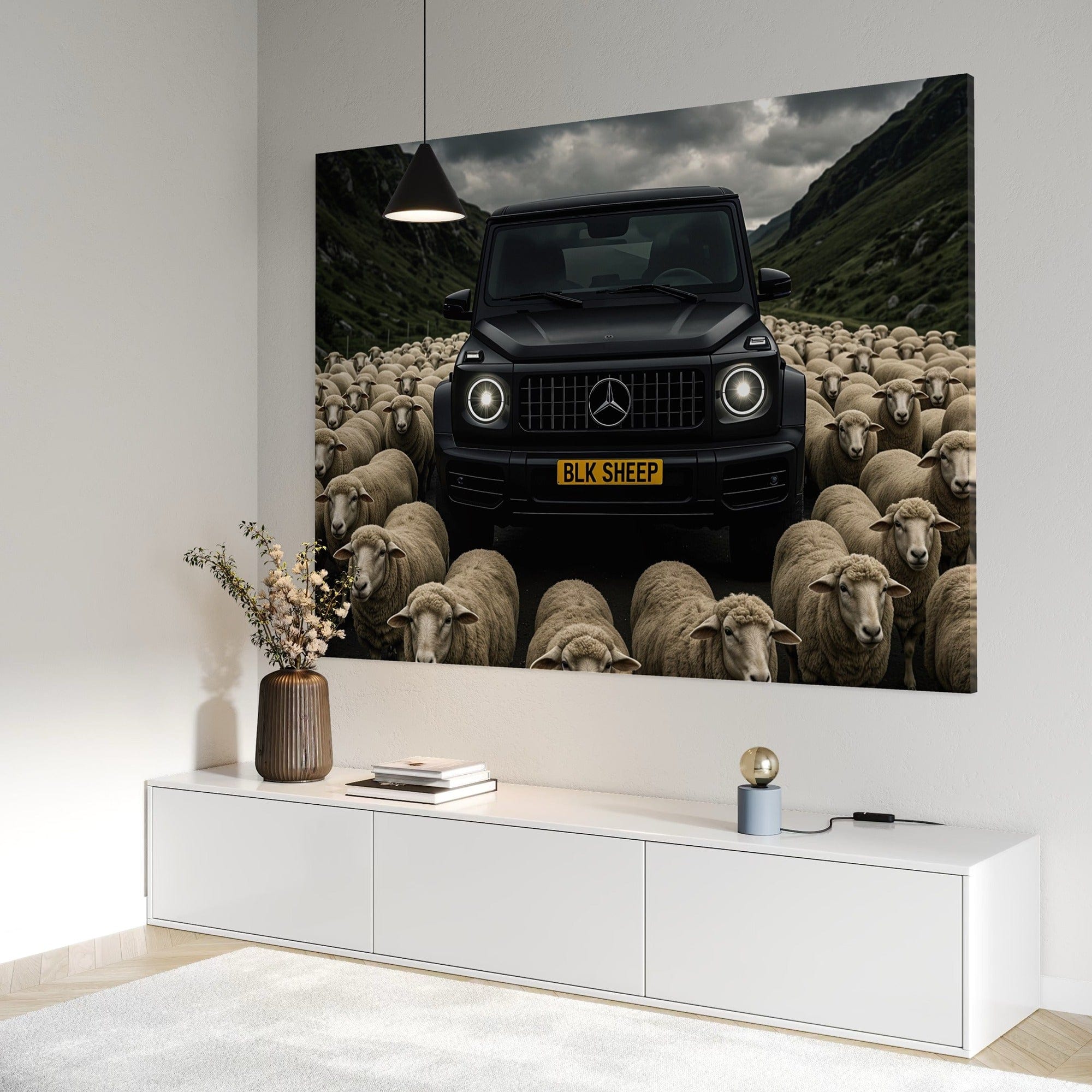 Mercedes-Benz G-Class - Wolf Among Sheep Canvas