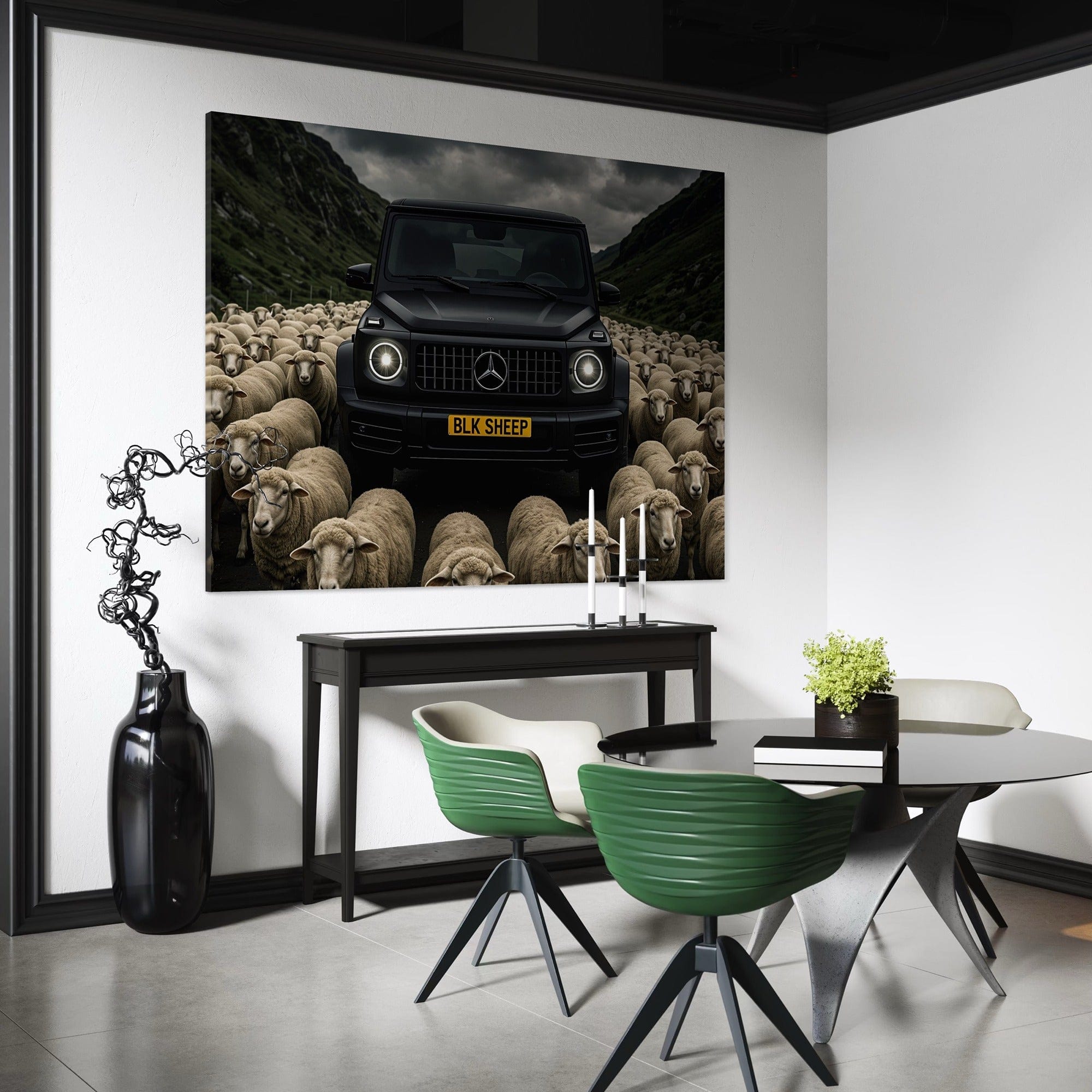 Mercedes-Benz G-Class - Wolf Among Sheep Canvas
