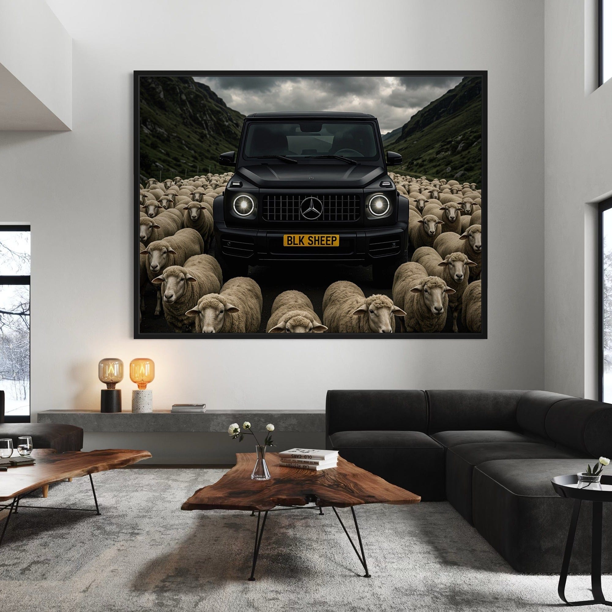 Mercedes-Benz G-Class - Wolf Among Sheep Canvas