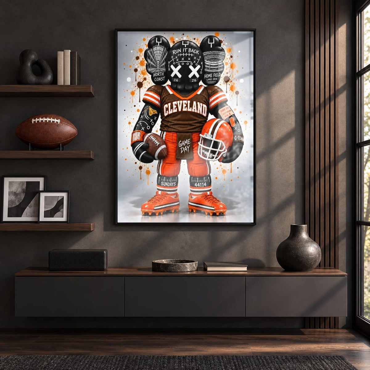 KAWS Style x Cleveland Football