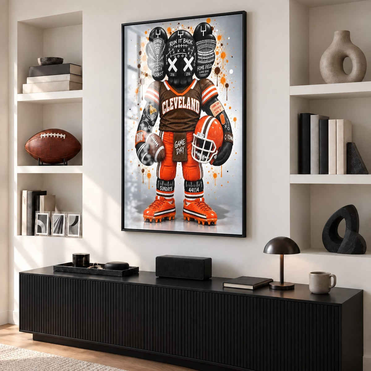 KAWS Style x Cleveland Football