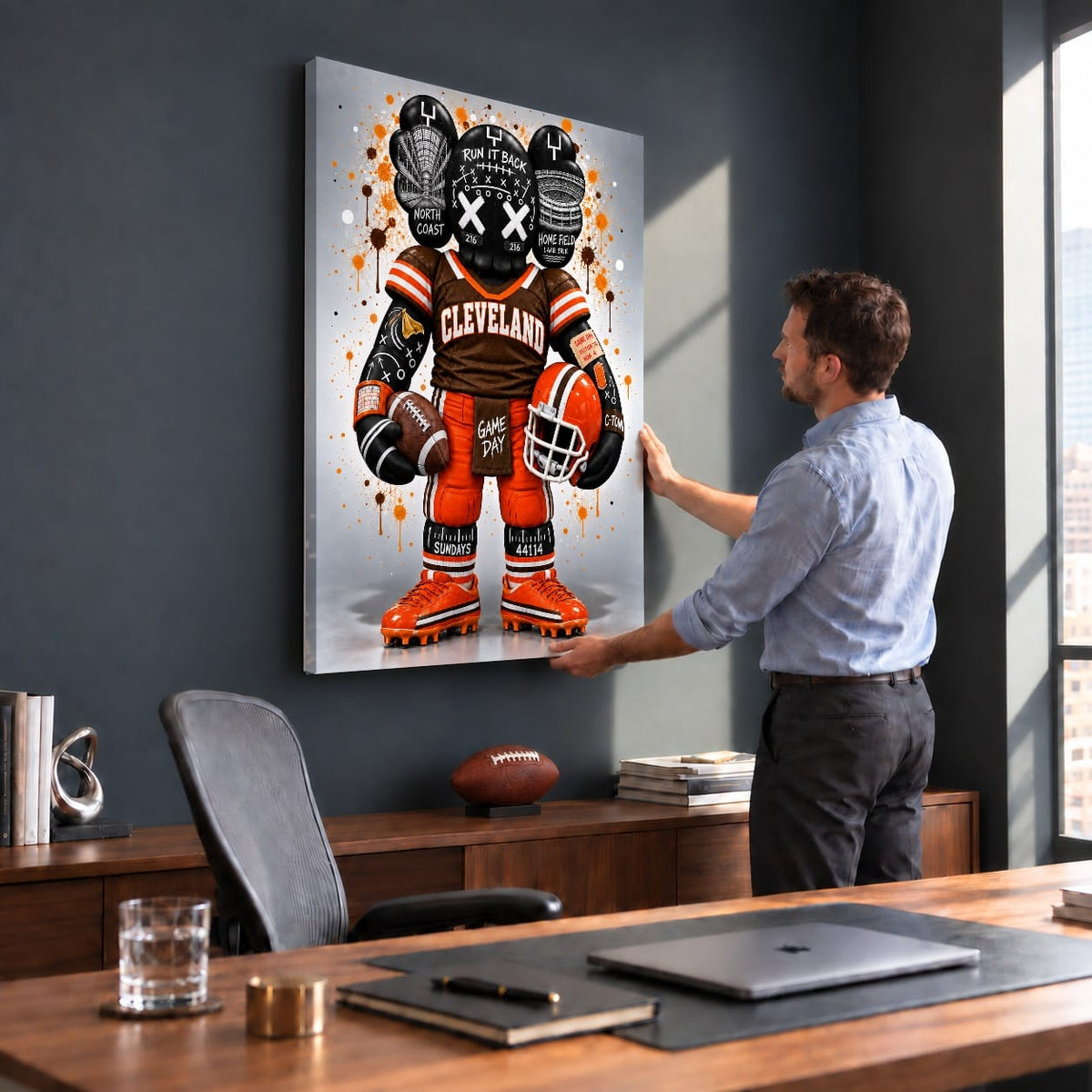 KAWS Style x Cleveland Football